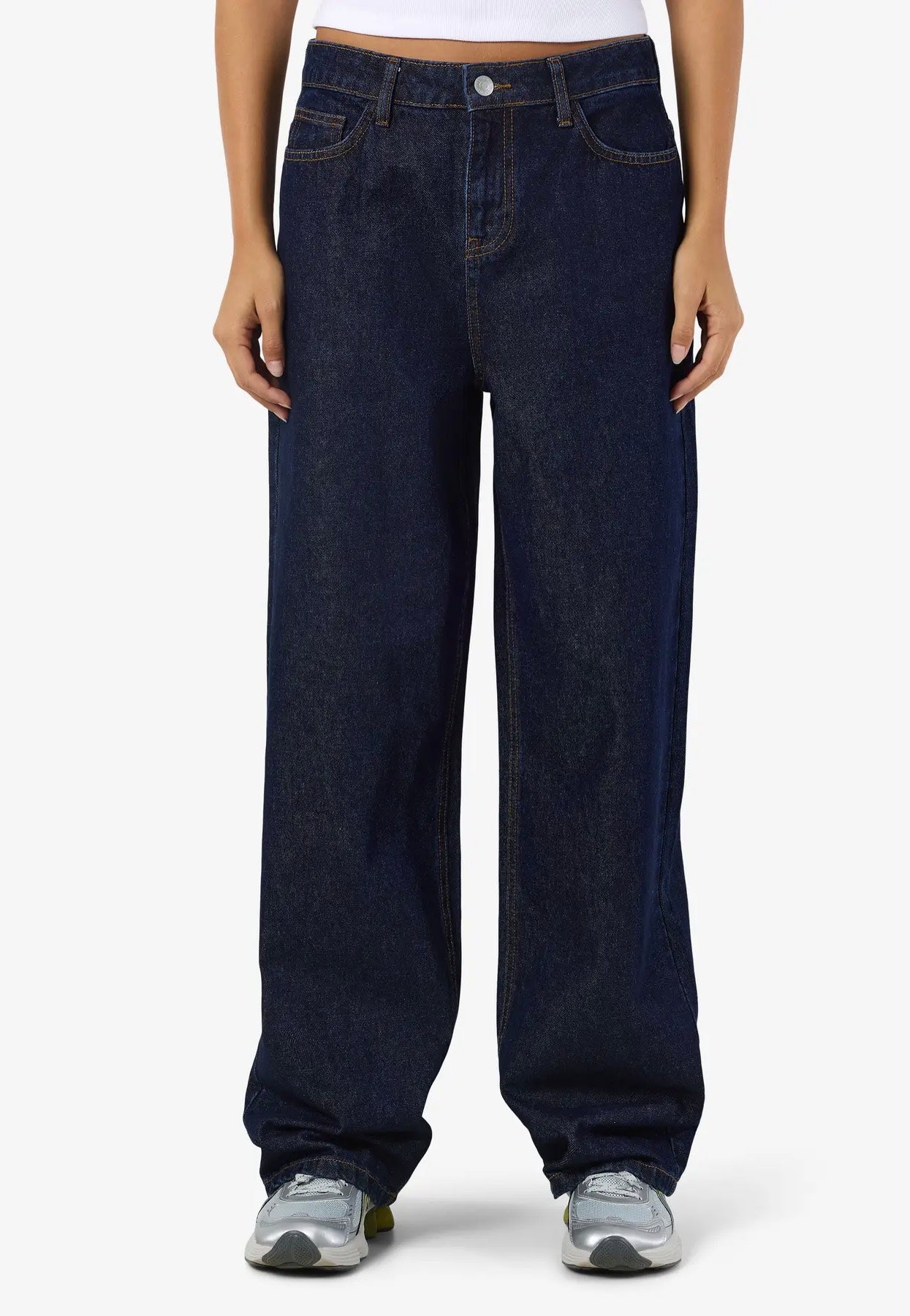 Noisy May - Alexa Dark Blue Denim - Jeans | Women-Image