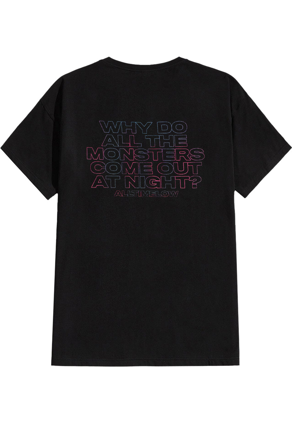 All Time Low - Blurry Monster - T-Shirt | Neutral-Image