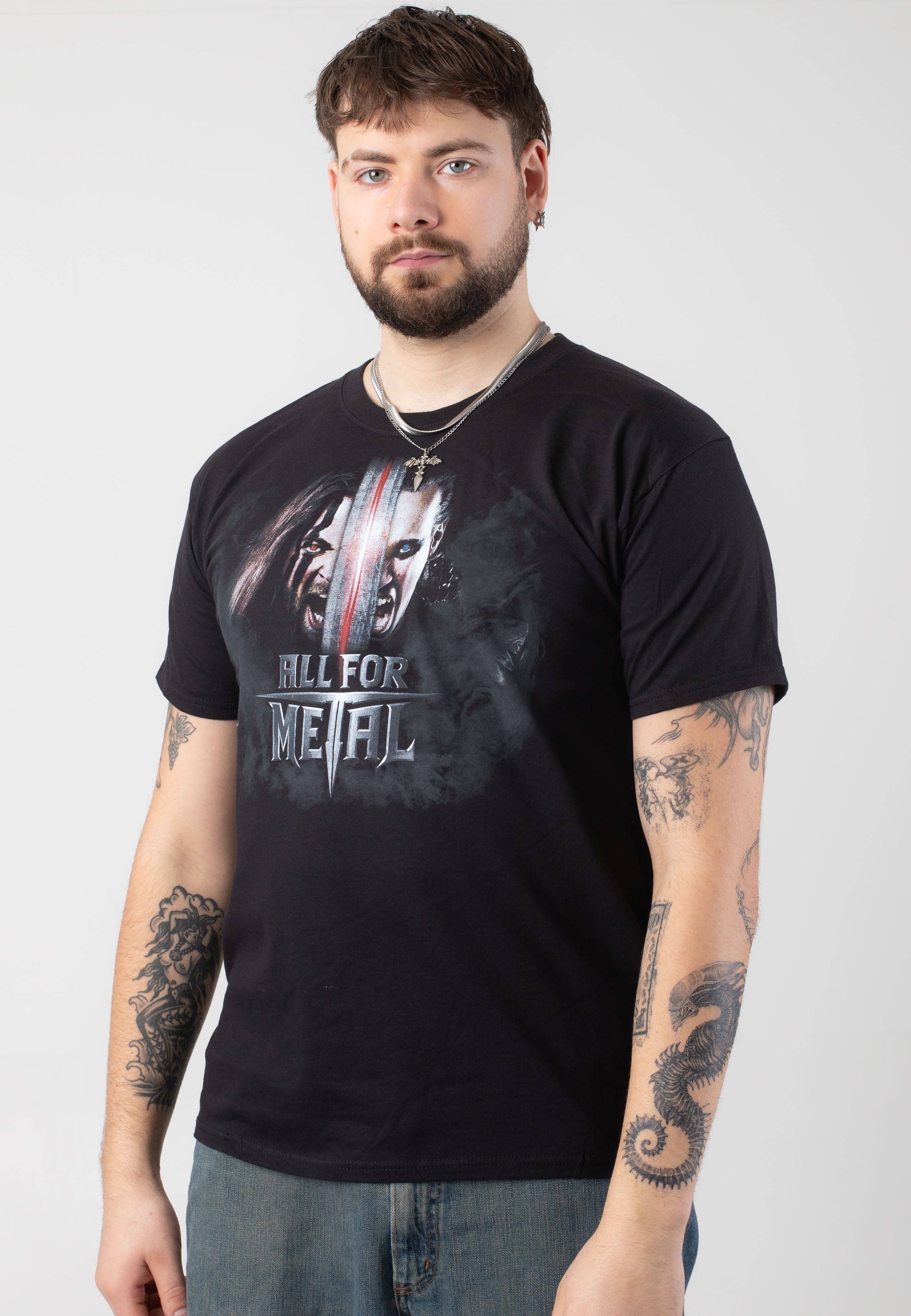 All For Metal - Legendes Cover - T-Shirt | Men-Image