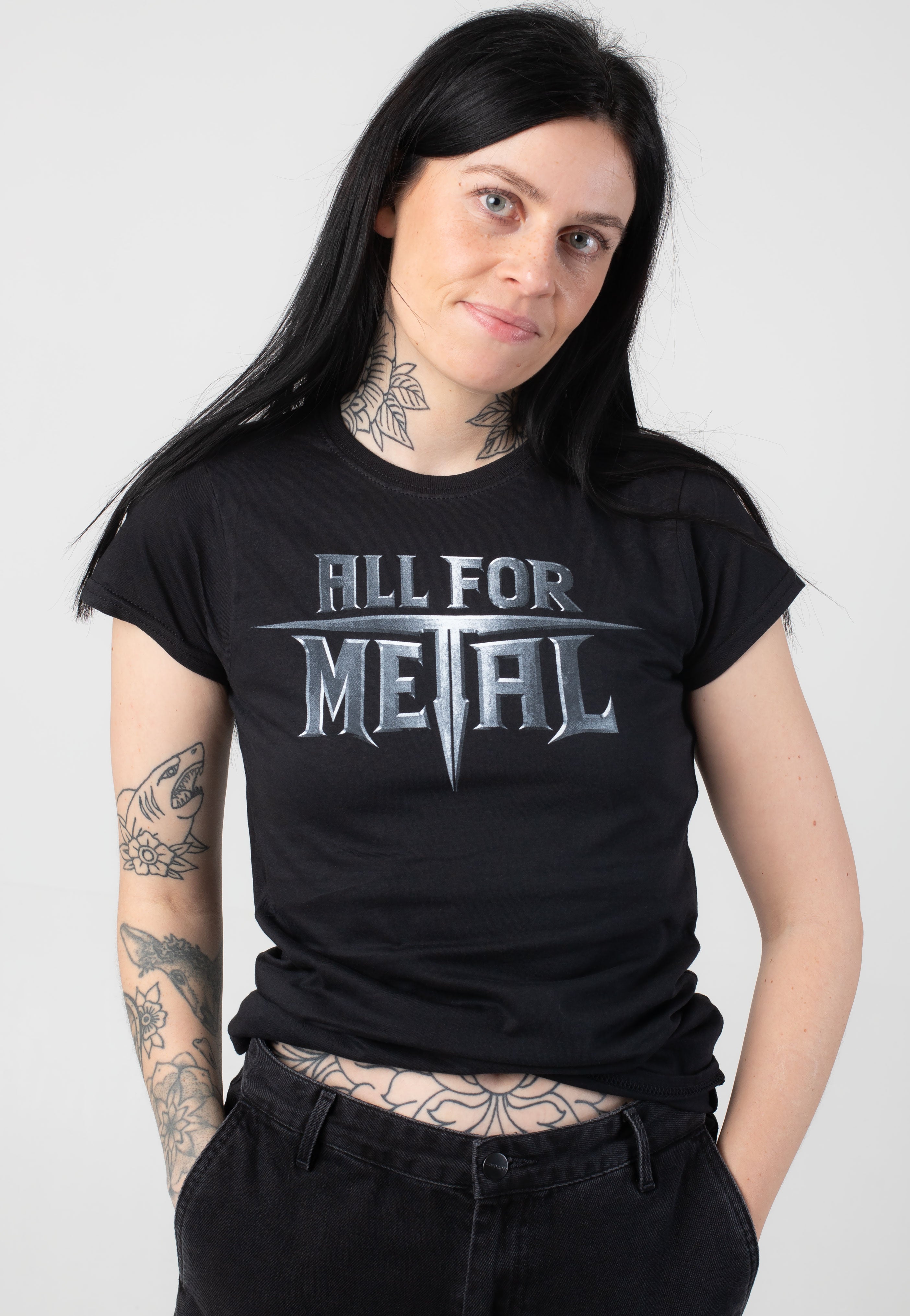 All For Metal - Legends Logo - Girly | Women-Image
