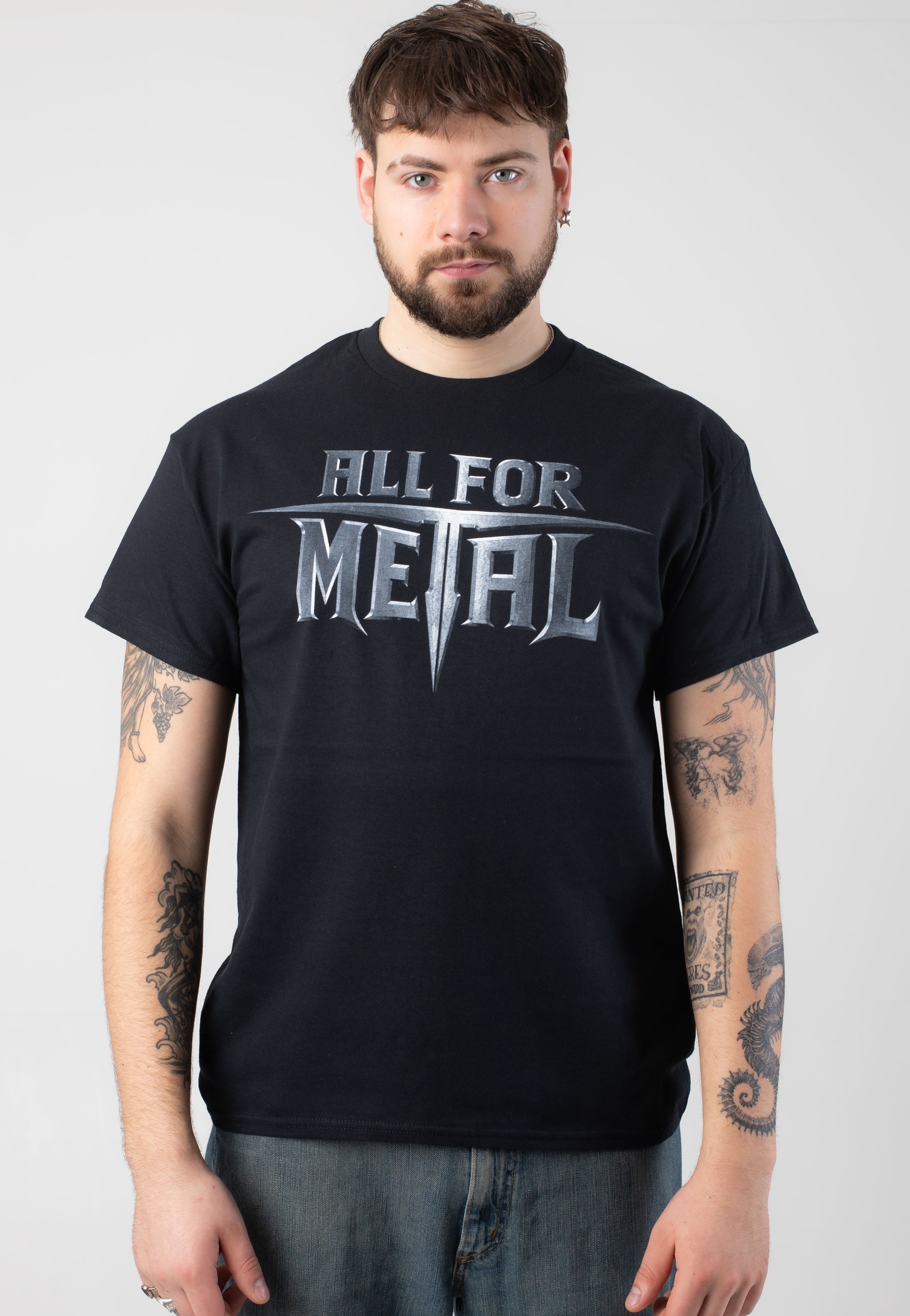 All For Metal - Legends Logo - T-Shirt | Men-Image