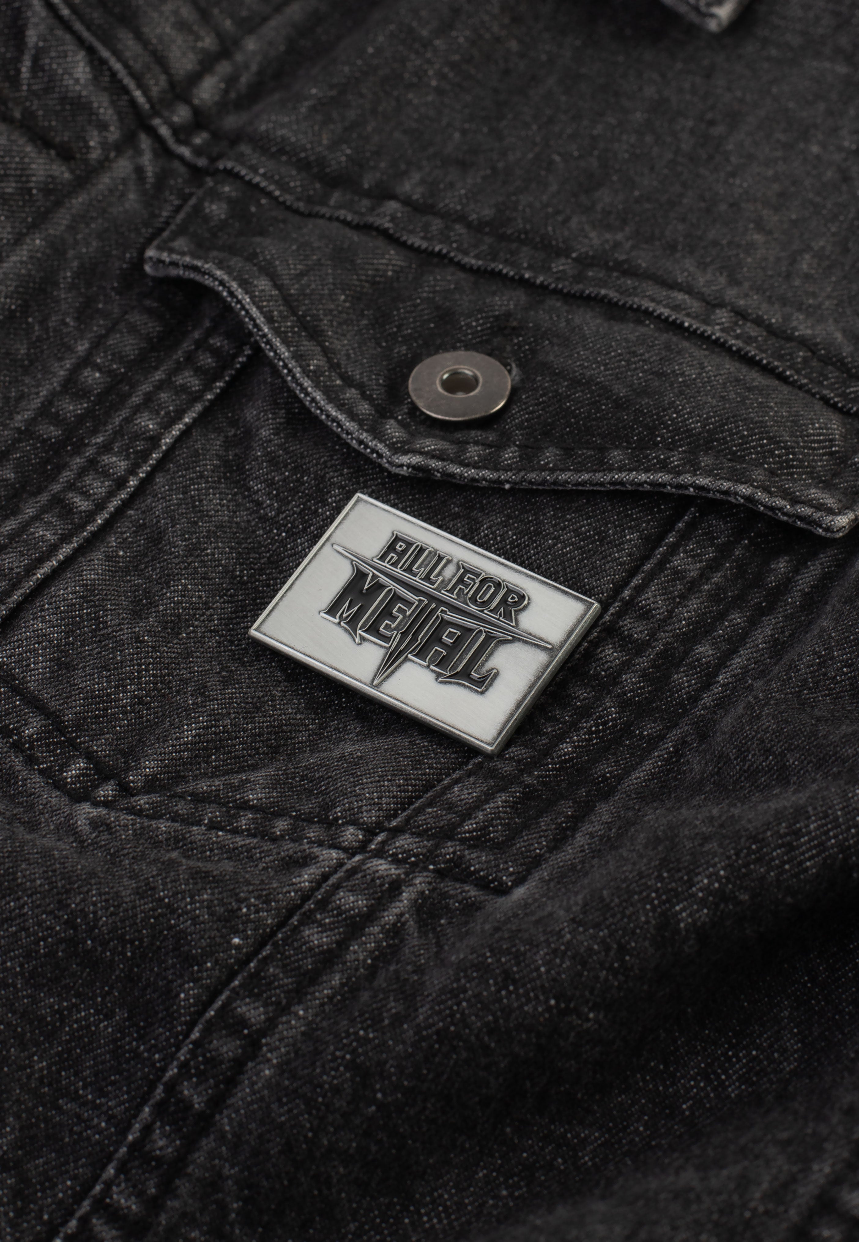 All For Metal - Logo - Pin | Neutral-Image