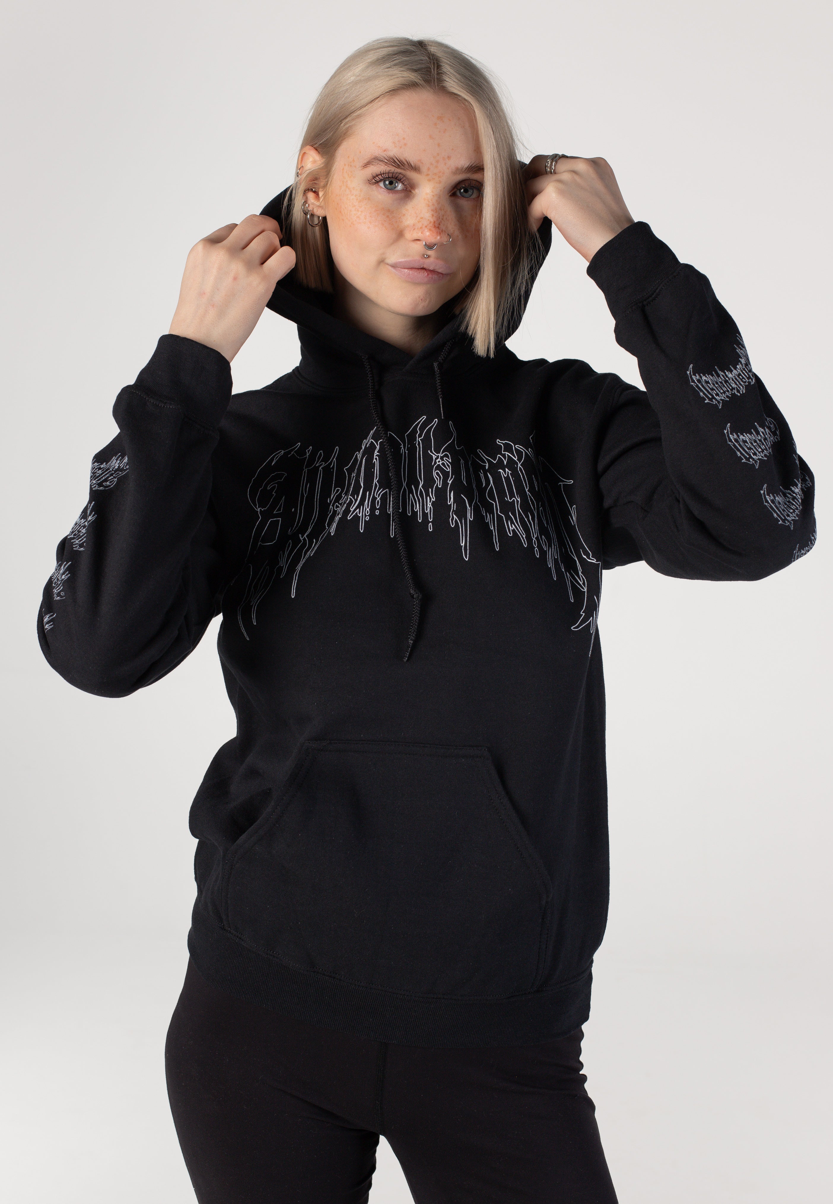 All Shall Perish - Clock - Hoodie | Women-Image