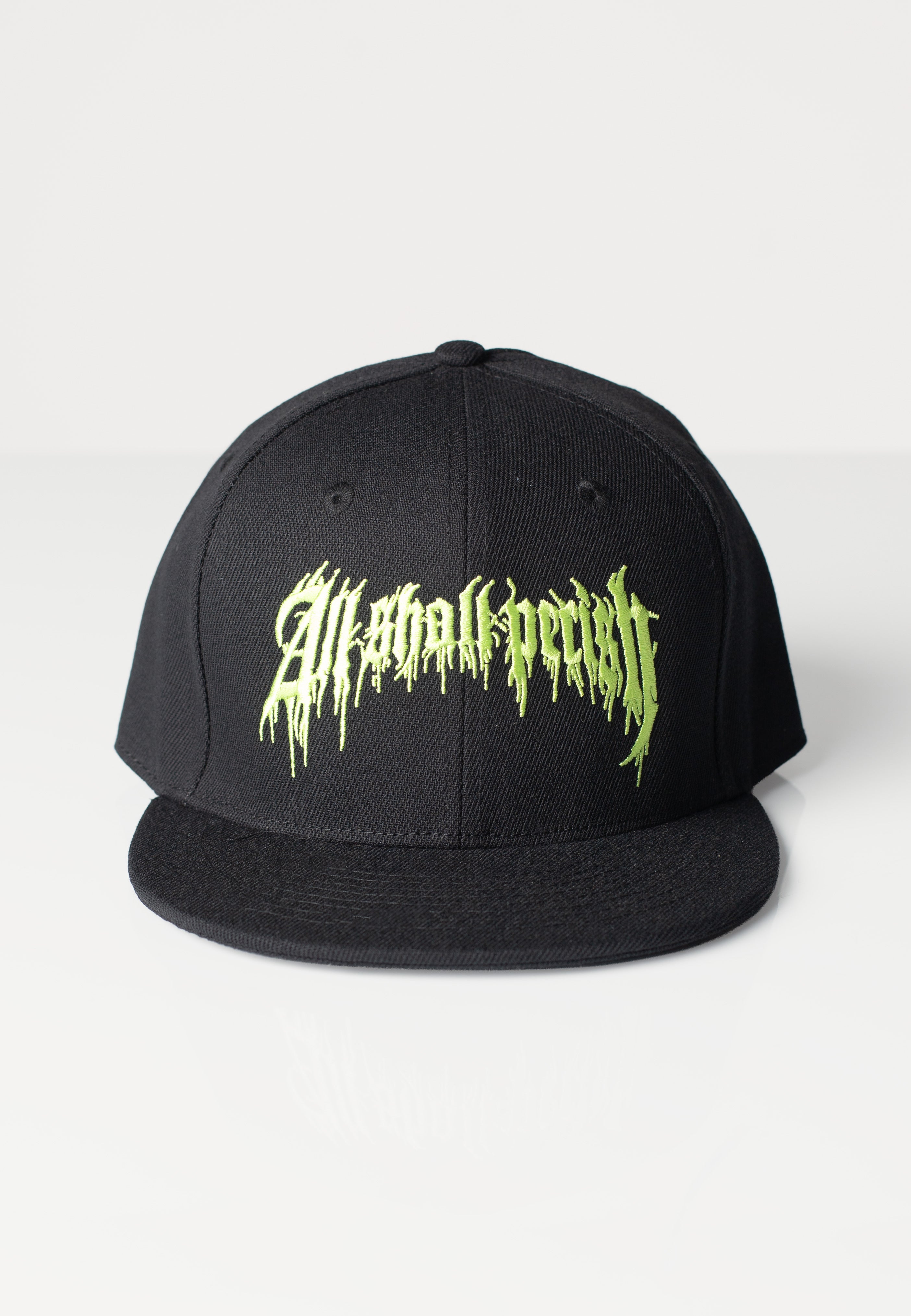 All Shall Perish - Lime Logo Snapback - Cap | Neutral-Image