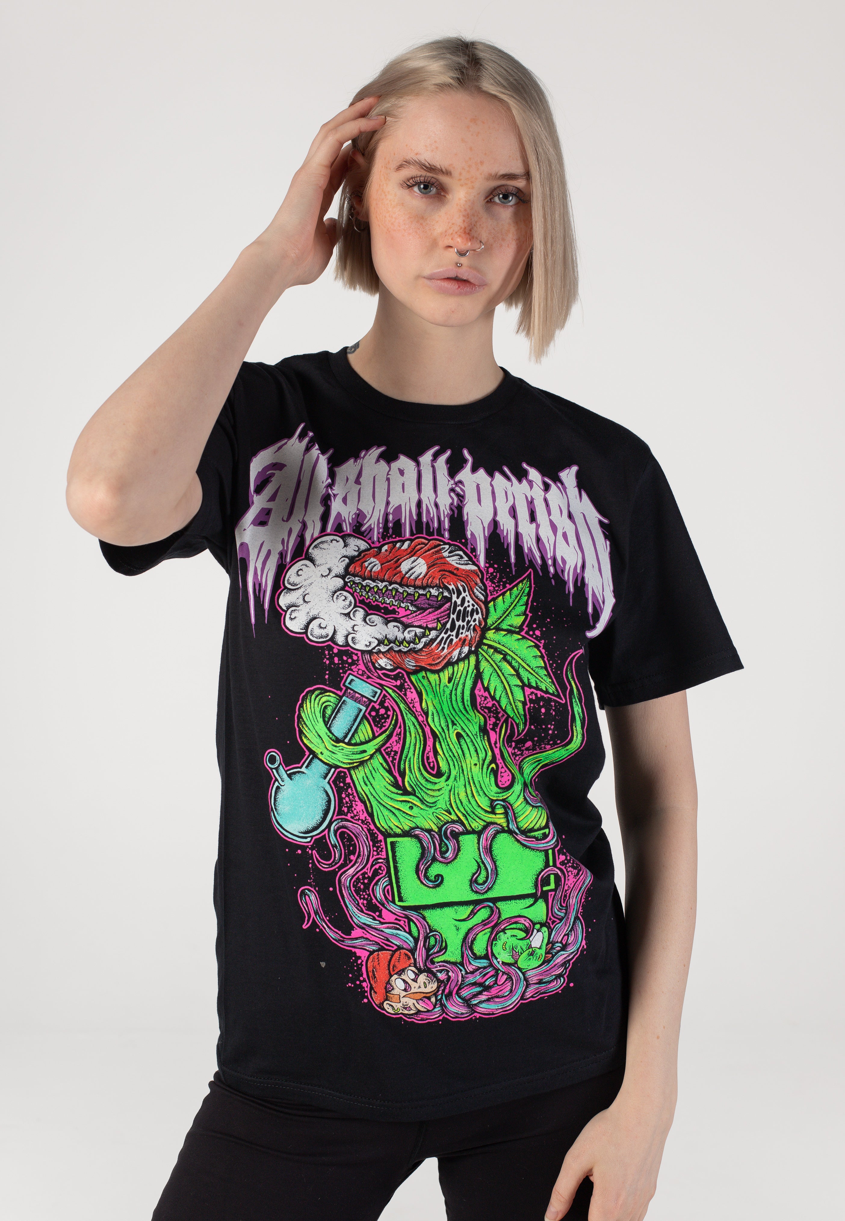 All Shall Perish Piranha Bong - T-Shirt | Impericon