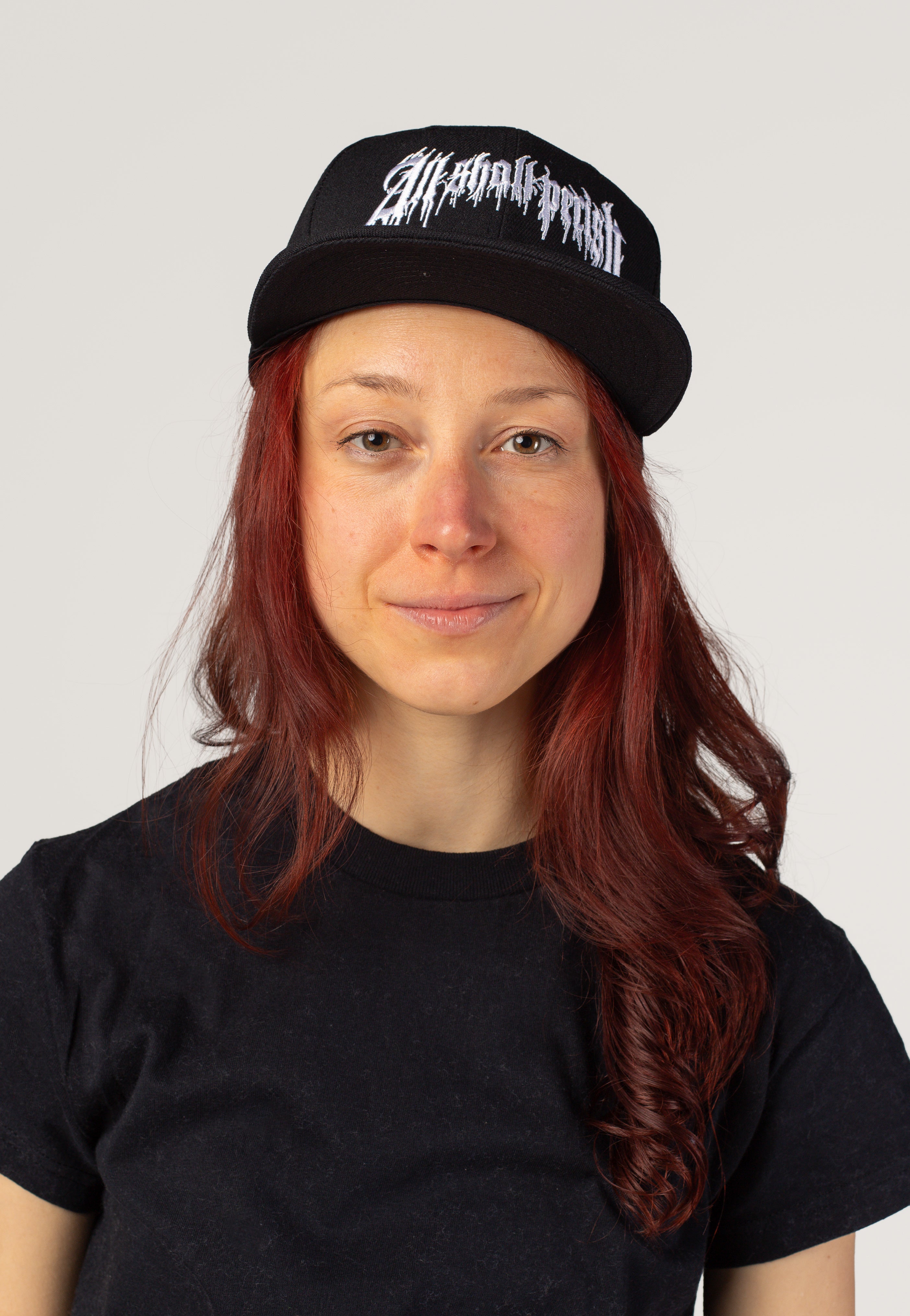 All Shall Perish - White Logo Snapback - Cap | Neutral-Image