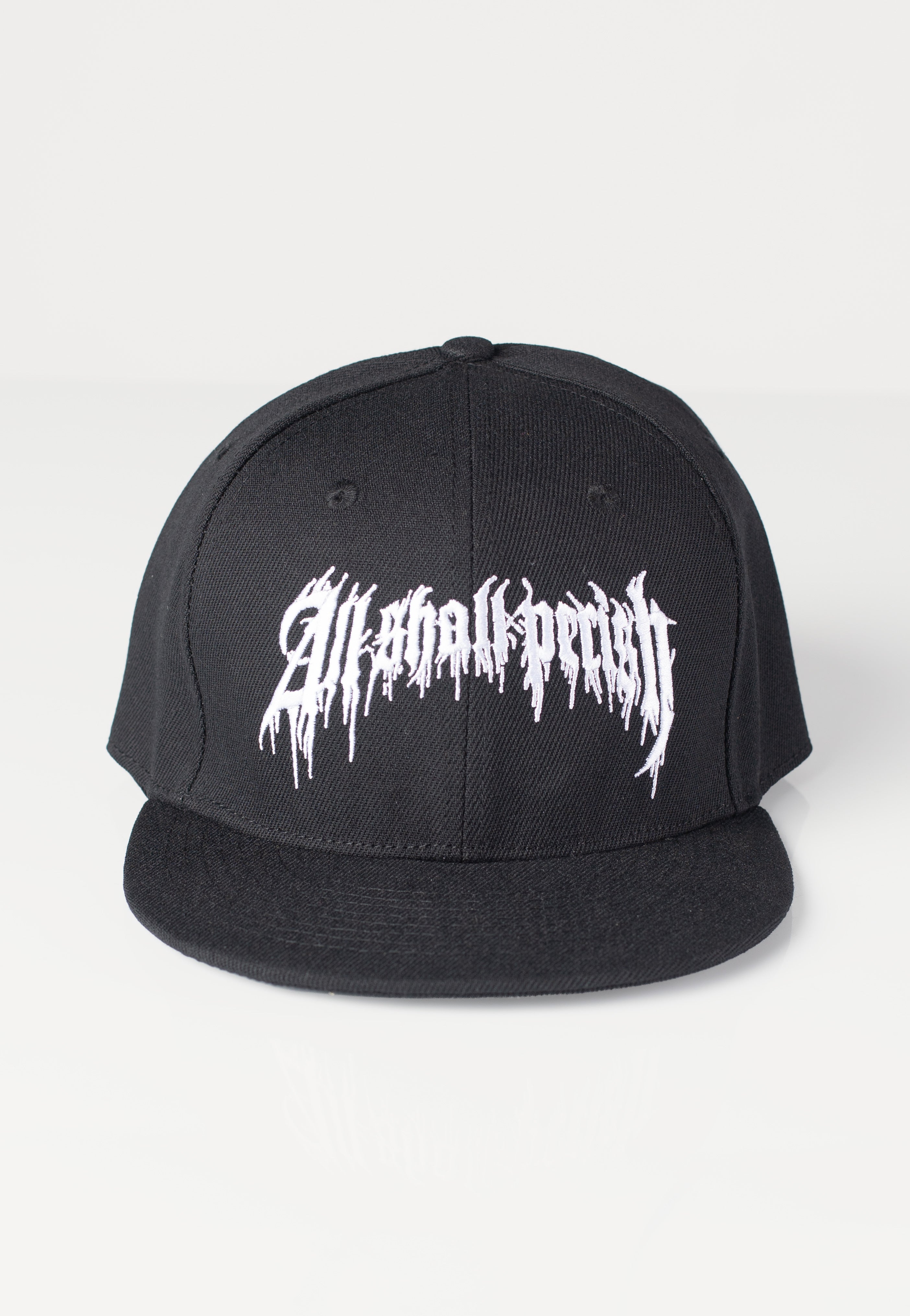 All Shall Perish - White Logo Snapback - Cap | Neutral-Image