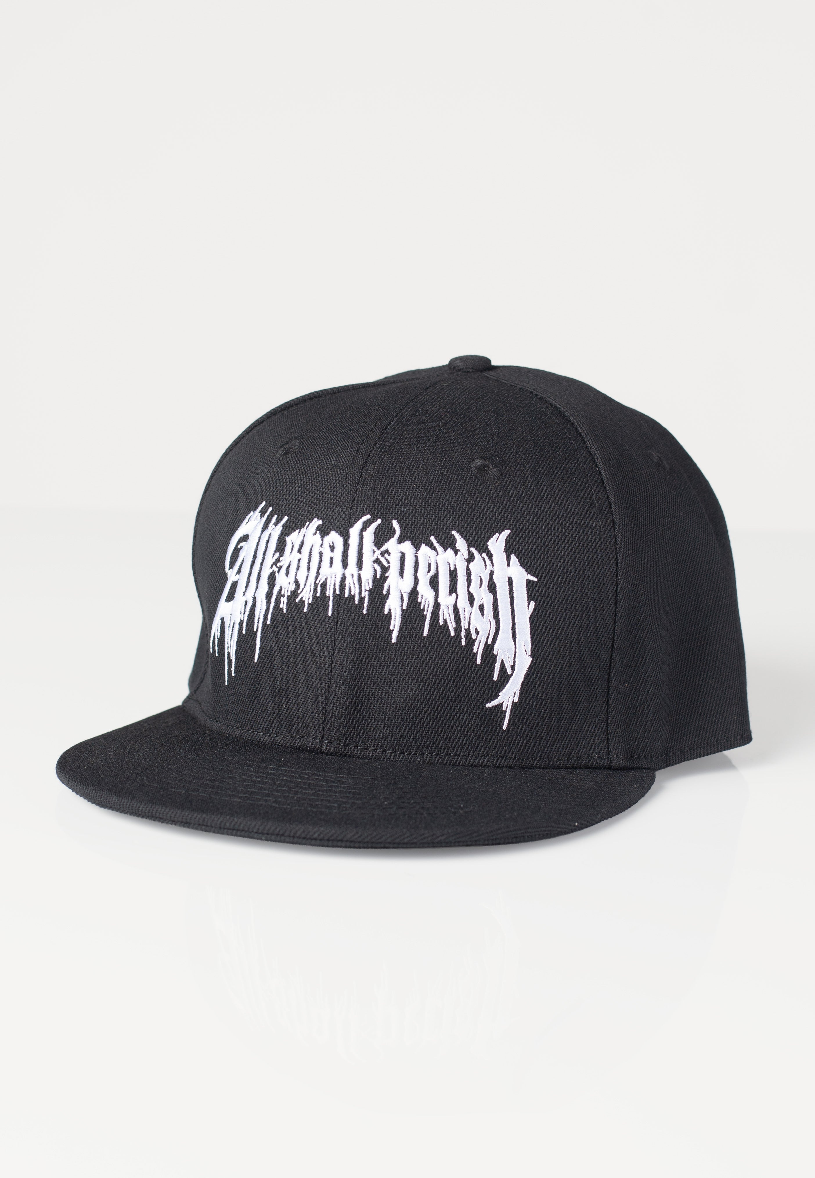 All Shall Perish - White Logo Snapback - Cap | Neutral-Image