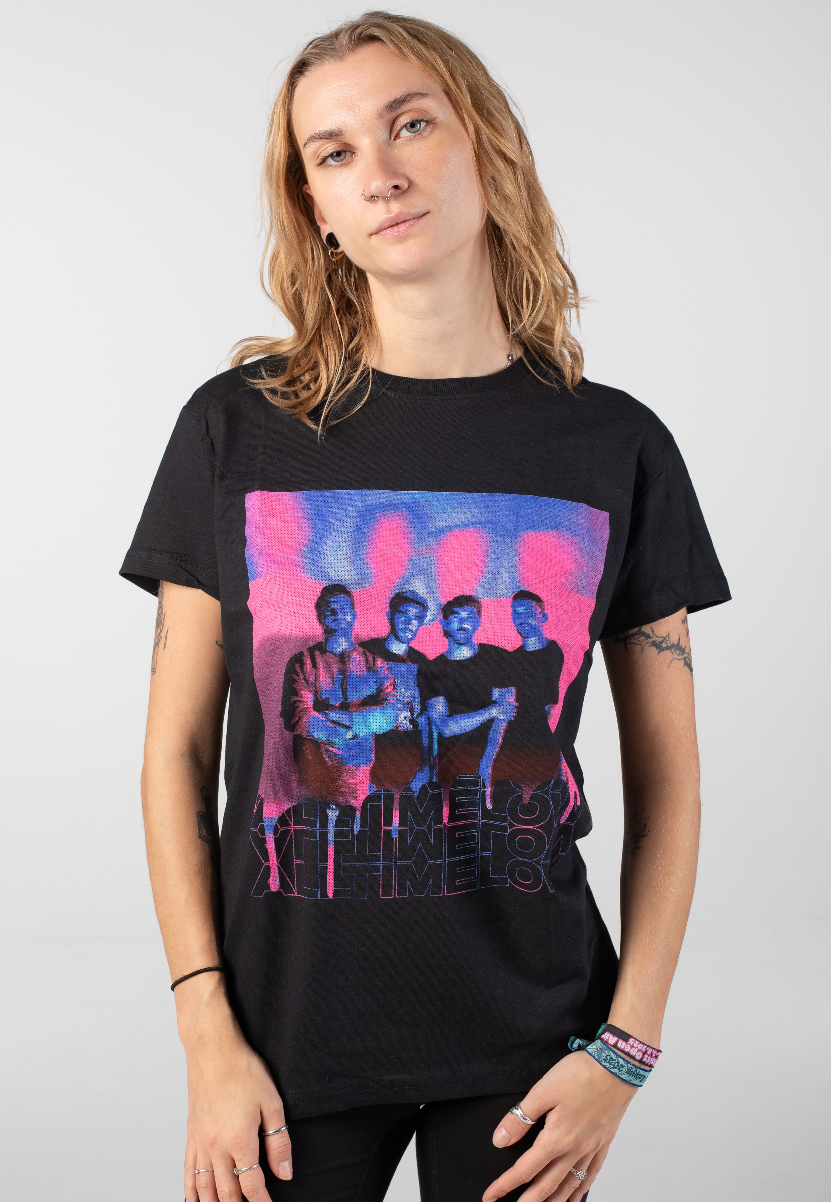 All Time Low - Blurry Monster - T-Shirt | Women-Image
