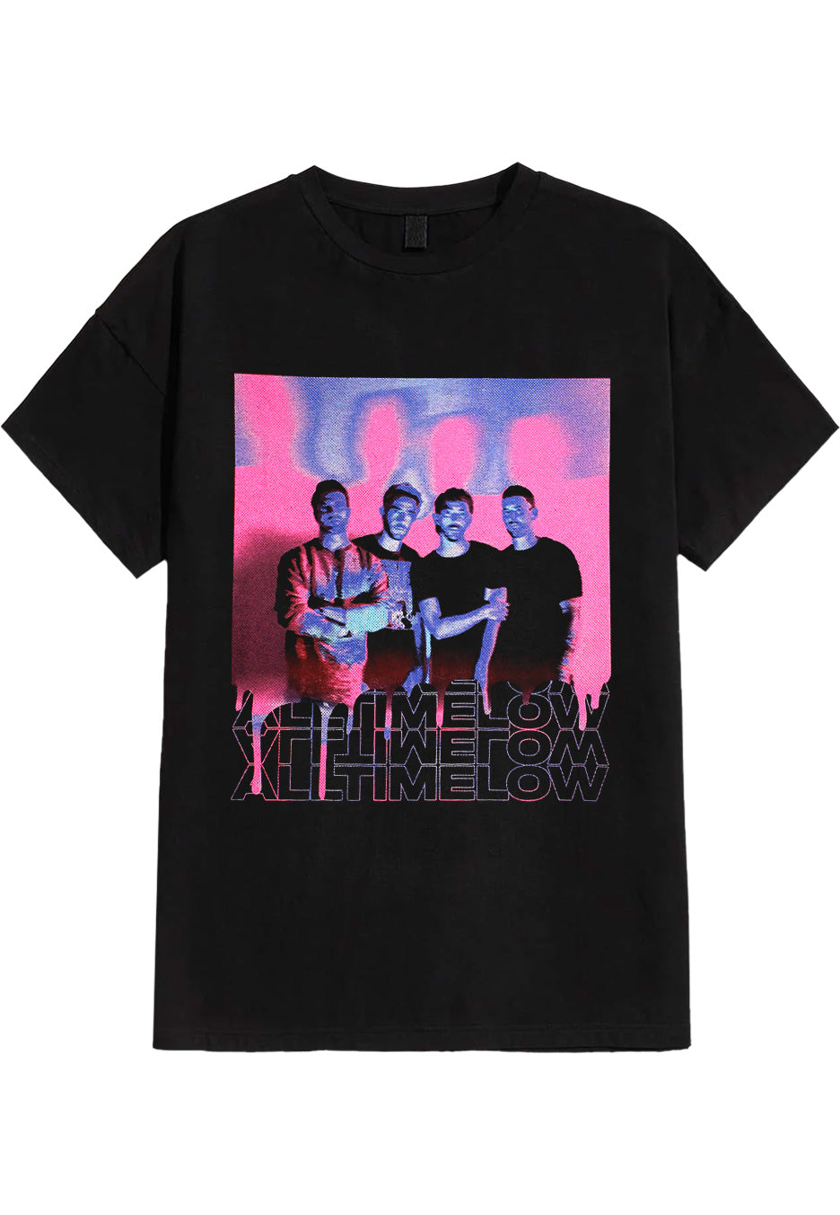 All Time Low - Blurry Monster - T-Shirt | Neutral-Image