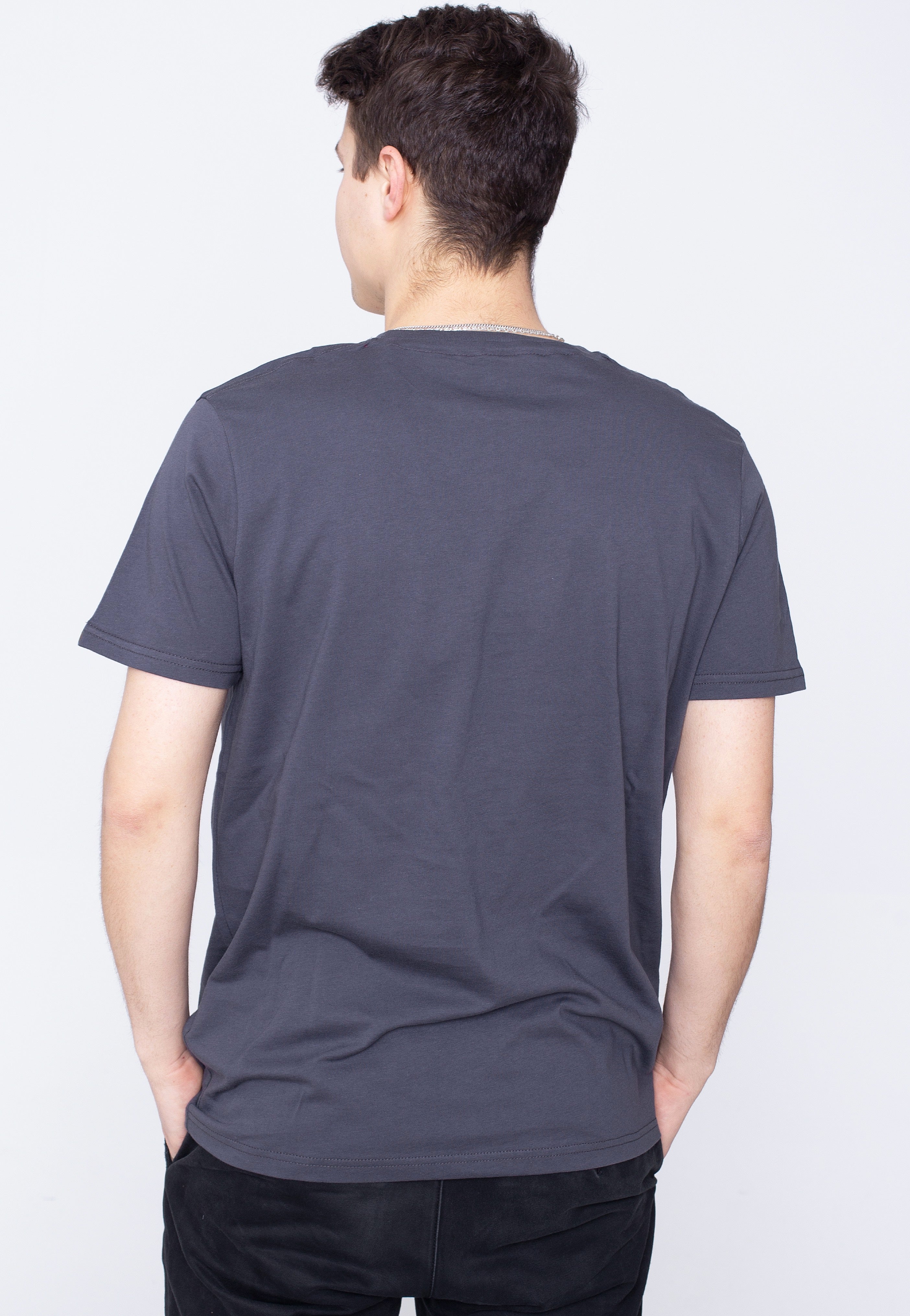 Alpha Industries - Alpha Label Pack Of 2 Greyblack/ Black - T-Shirt | Men-Image