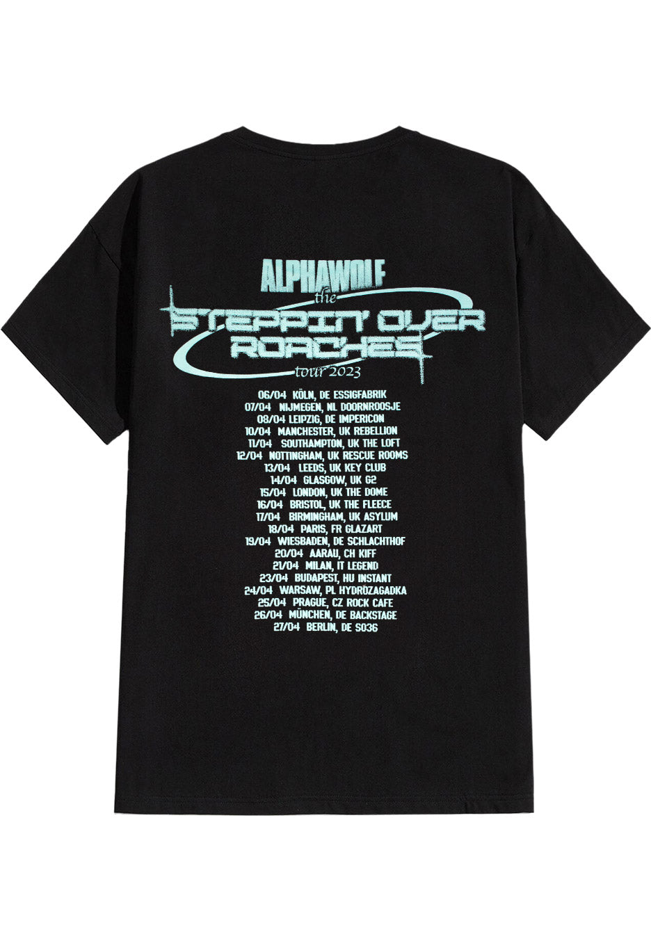 Alpha Wolf - Europe / UK Tour 2023 - T-Shirt | Neutral-Image