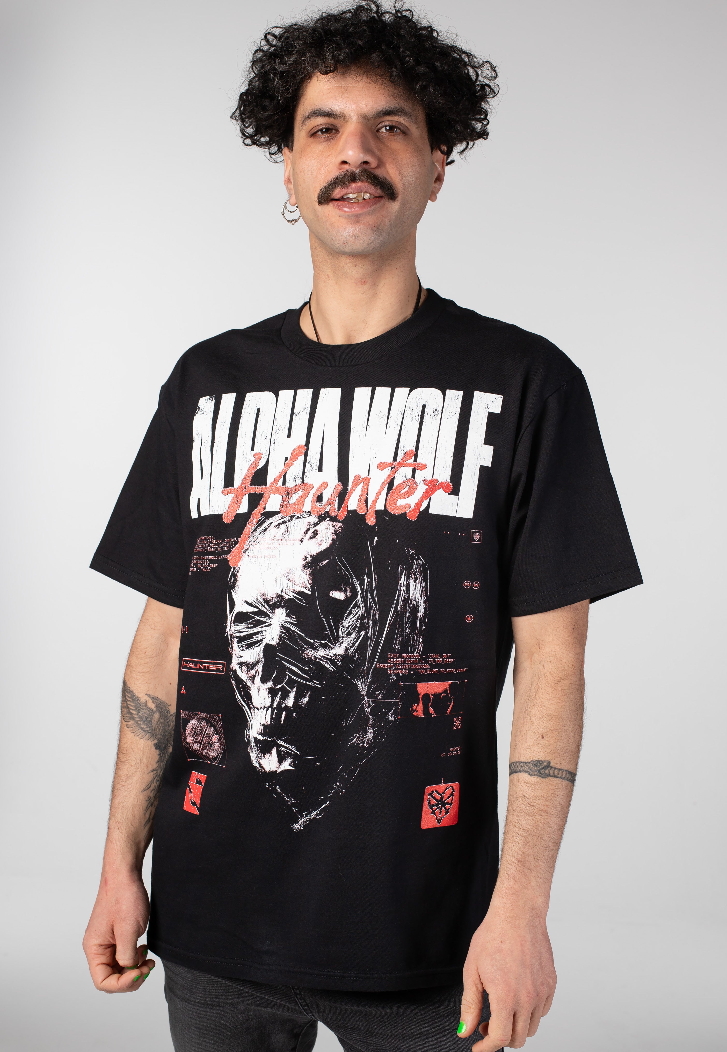 Alpha Wolf - Haunter - T-Shirt | Men-Image