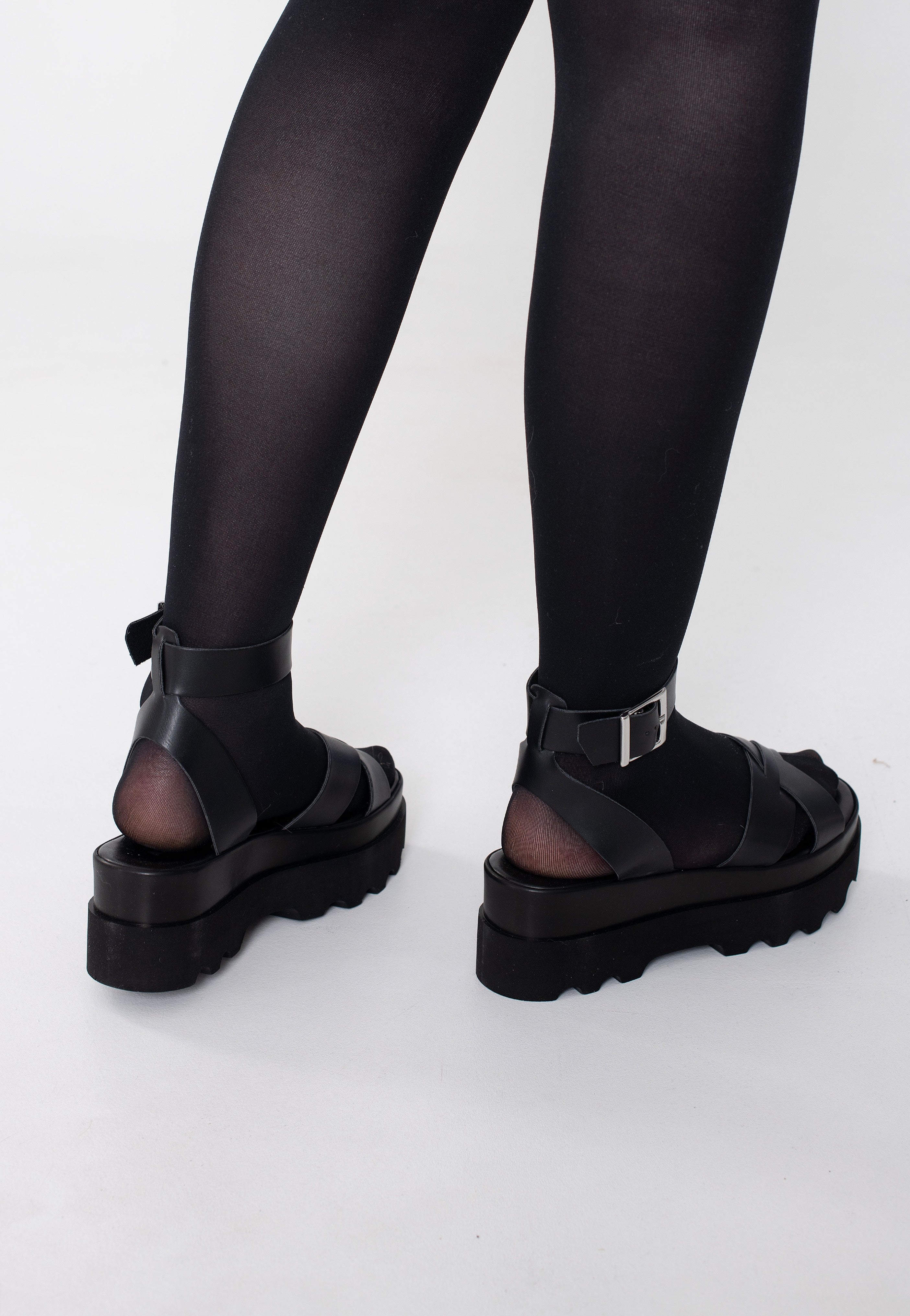 Altercore - Zoe Black - Girl Sandals | Women-Image