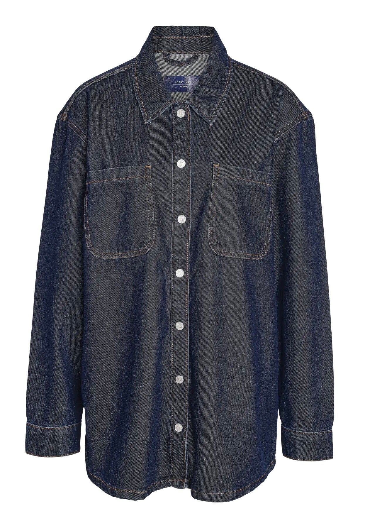 Noisy May - Alva Dark Blue Denim - Jeans Jacket | Women-Image