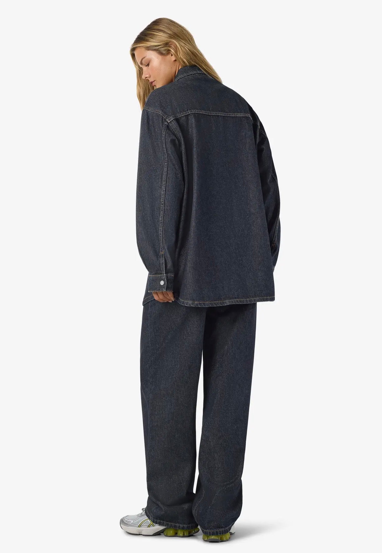 Noisy May - Alva Dark Blue Denim - Jeans Jacket | Women-Image