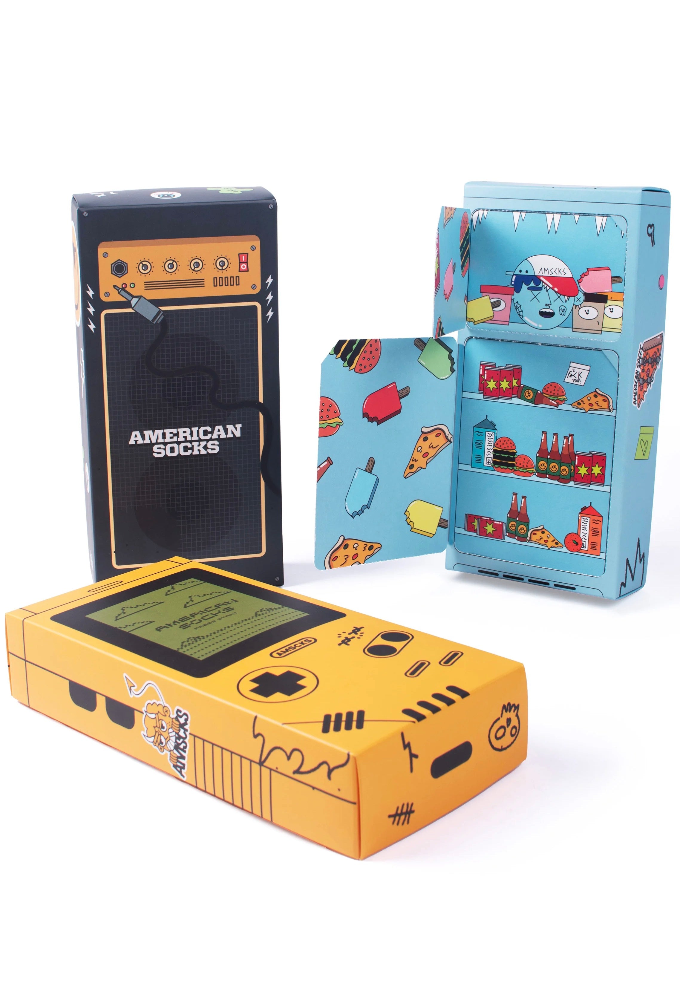 American Socks - Frosty Fridge - Giftbox | Neutral-Image