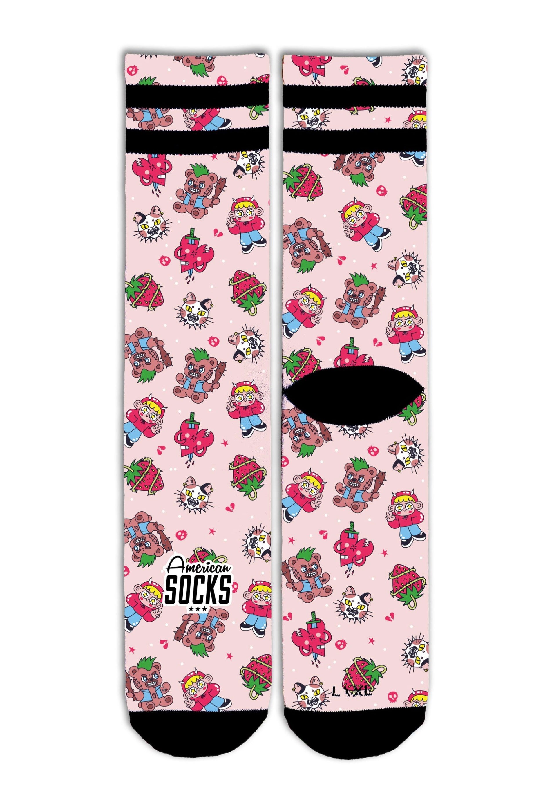 American Socks - Sweet Madness Mid High - Socks | Neutral-Image