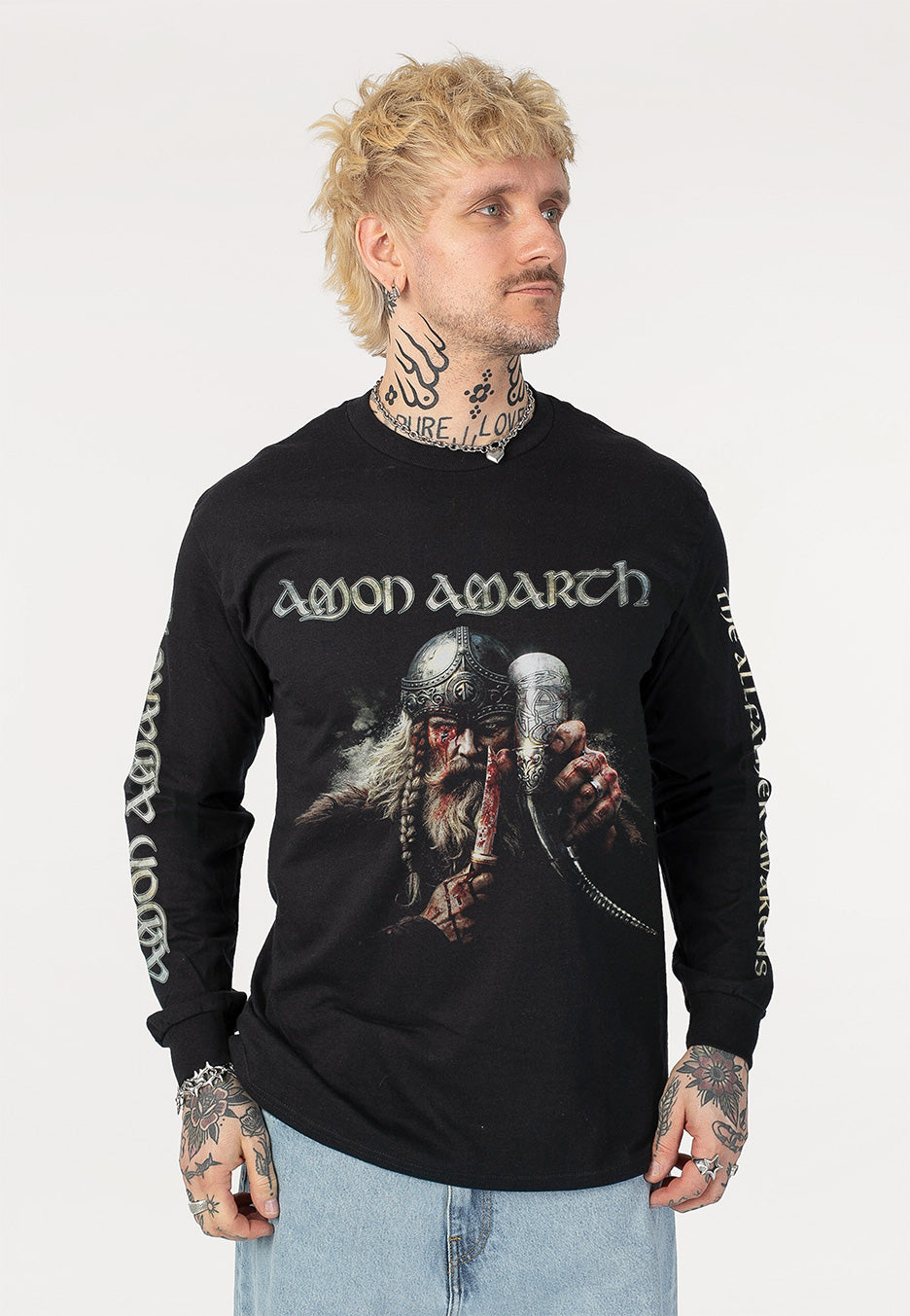 Amon Amarth The Allfather Awakens Longsleeve | Men-Image