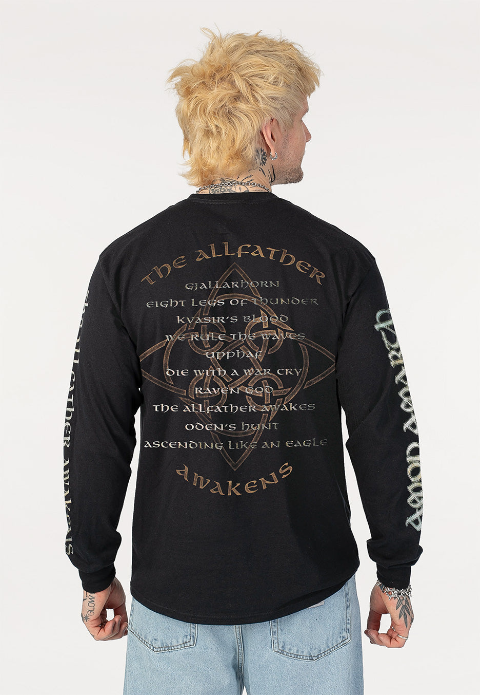 Amon Amarth The Allfather Awakens Manga larga | Men-Image