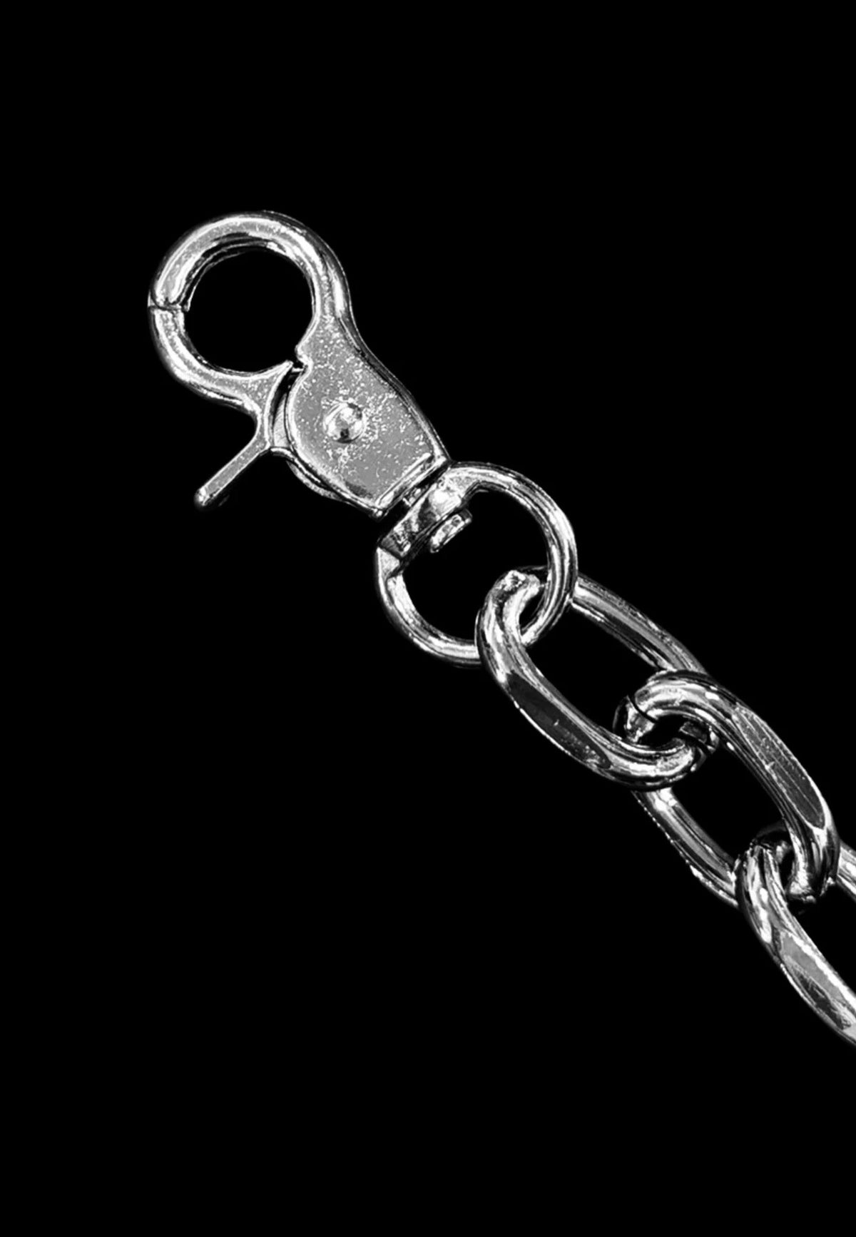 Fainz Anchor Silver Wallet Chain | Neutral-Image