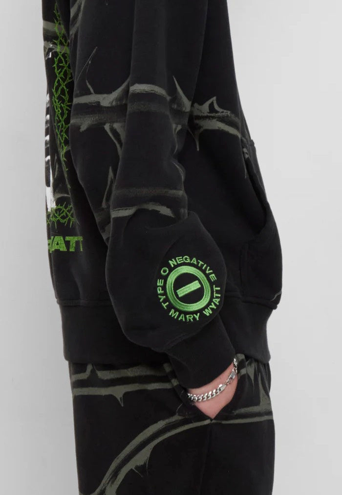 Mary Wyatt x Type O Negative - Anesthesia Pullover - Hoodie | Women-Image