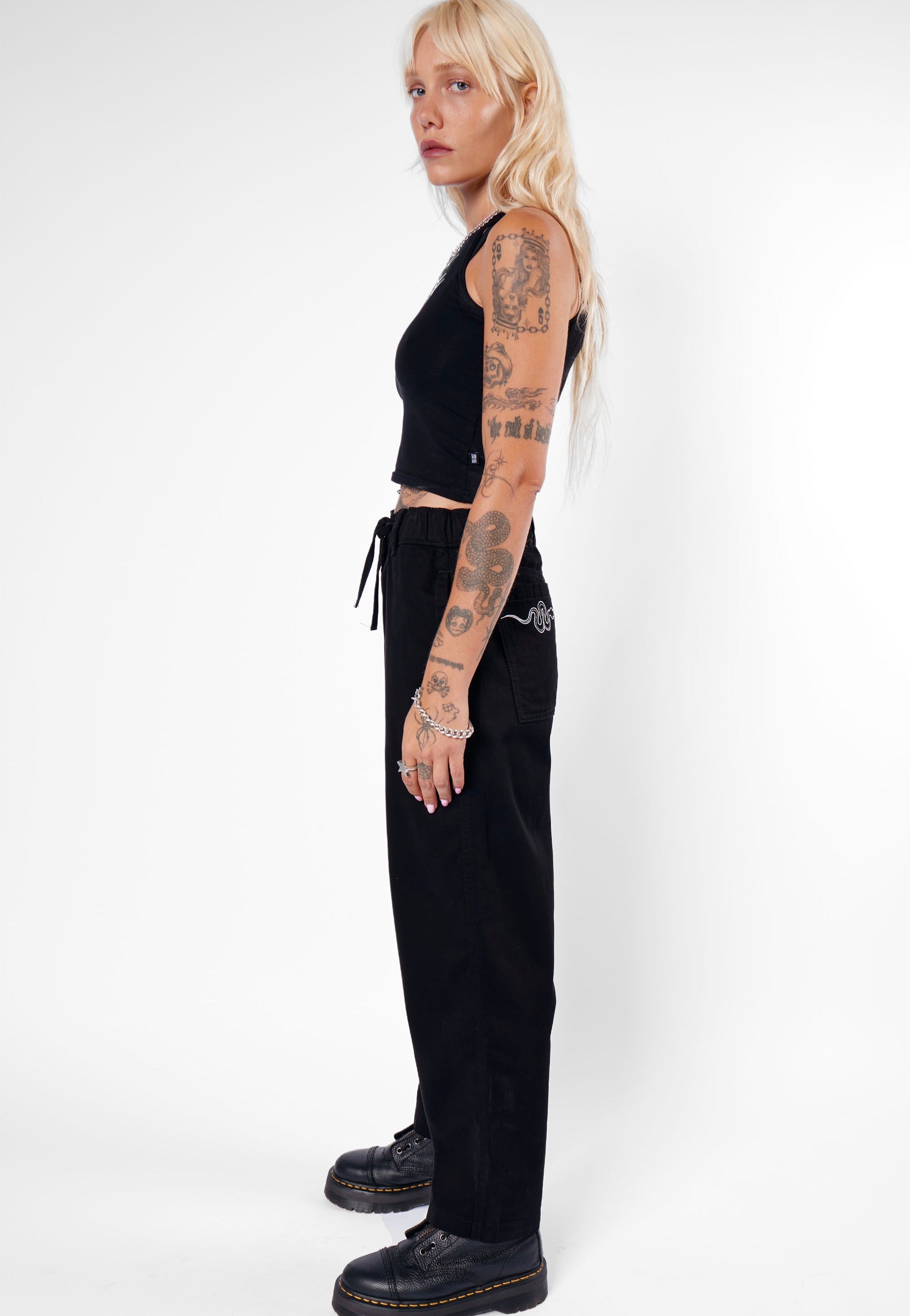 Mary Wyatt Antheia Black - Pants | Impericon