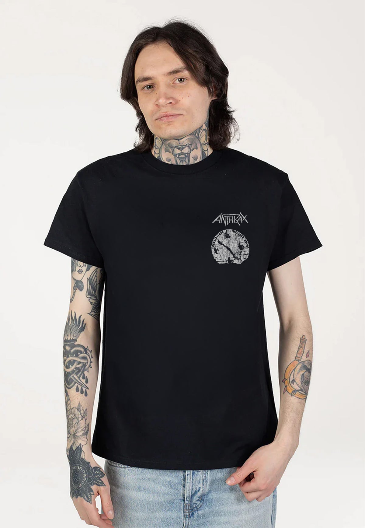 Anthrax Persistence Of Time T-Shirt | Men-Image