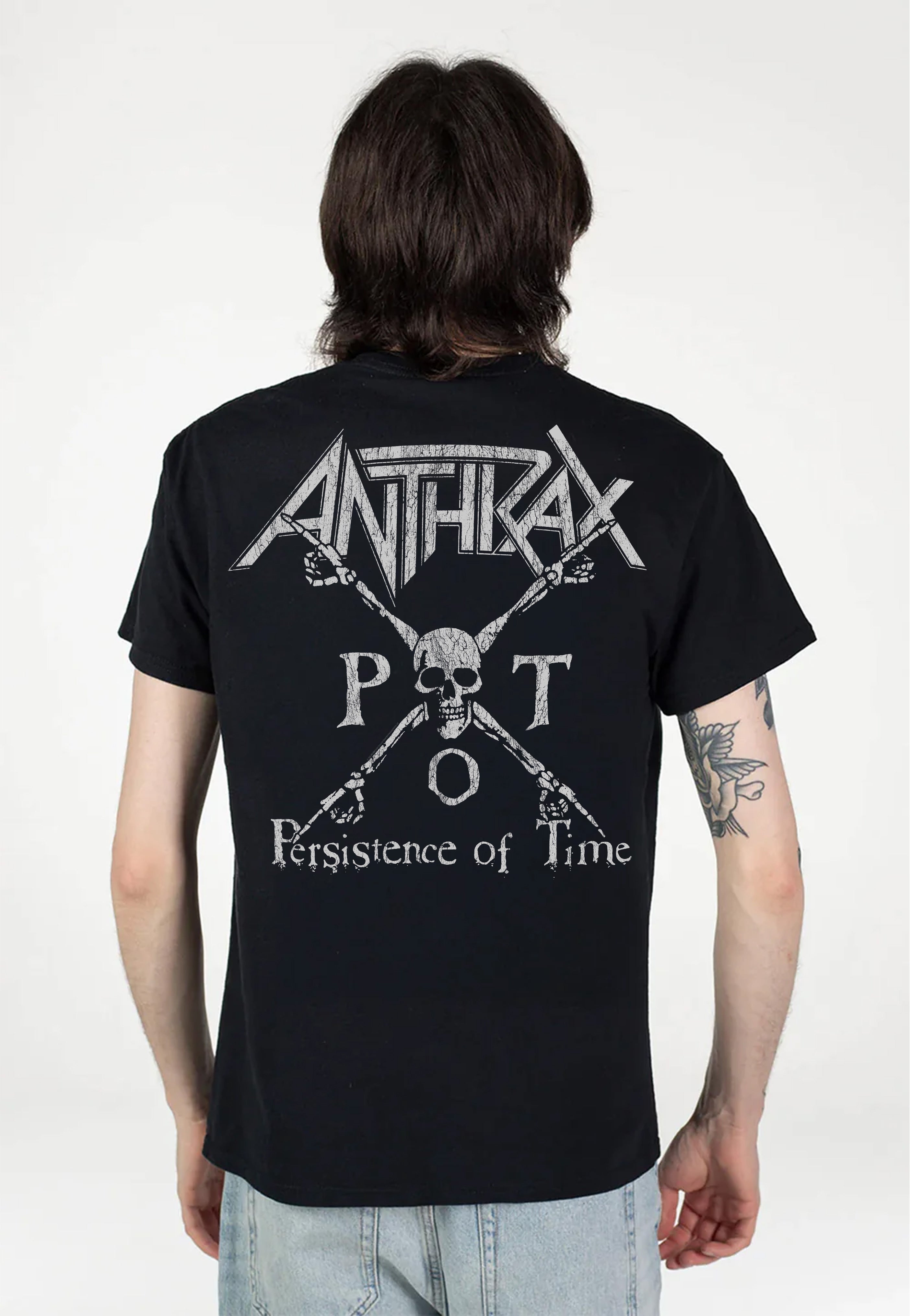 Anthrax Persistence Of Time T-Shirt | Men-Image