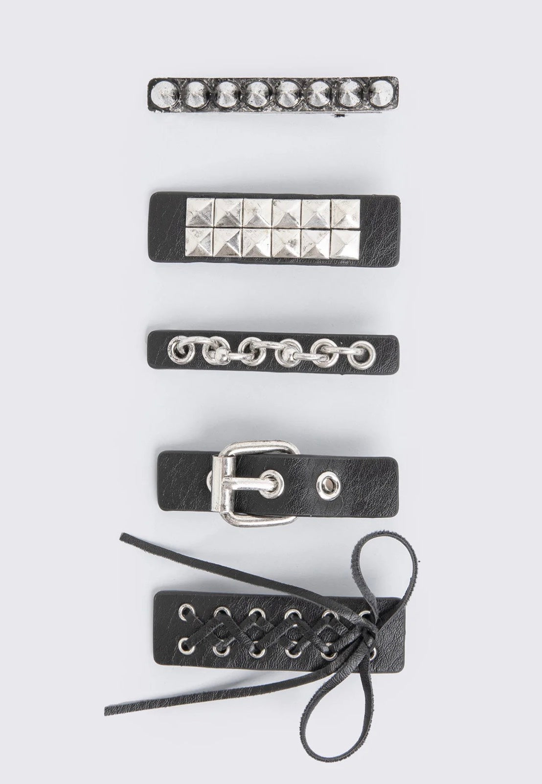Minga London - Apex Black - Hair Clip Set | Neutral-Image
