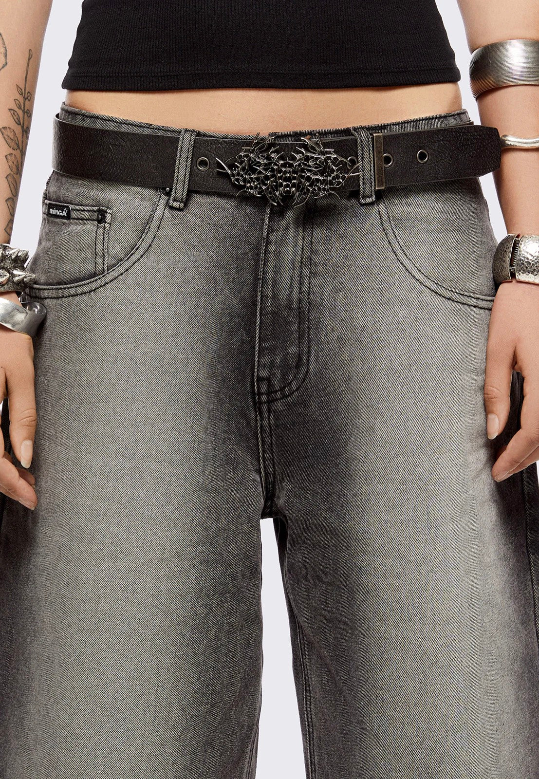 Minga London - Arcane Buckle Black - Belt | Neutral-Image