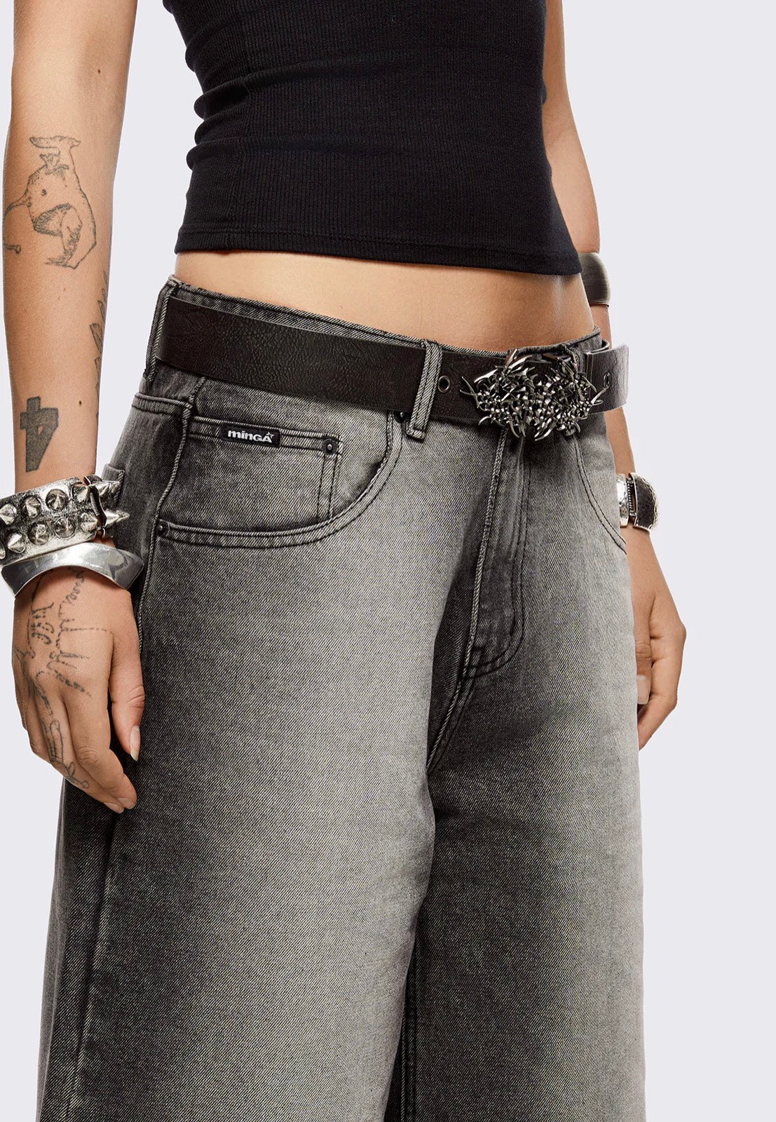 Minga London - Arcane Buckle Black - Belt | Neutral-Image