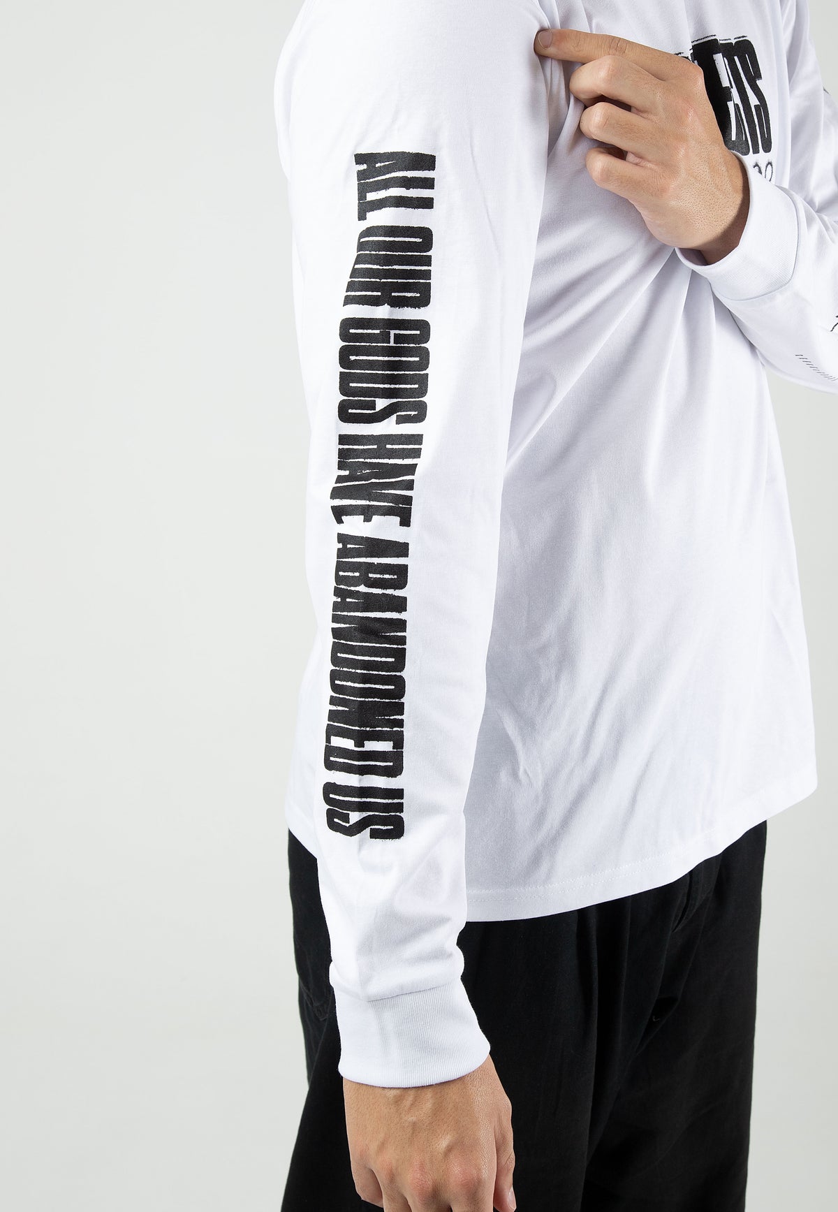 Architects All Our Gods Eclipse White T-Shirt a maniche lunghe | Men-Image