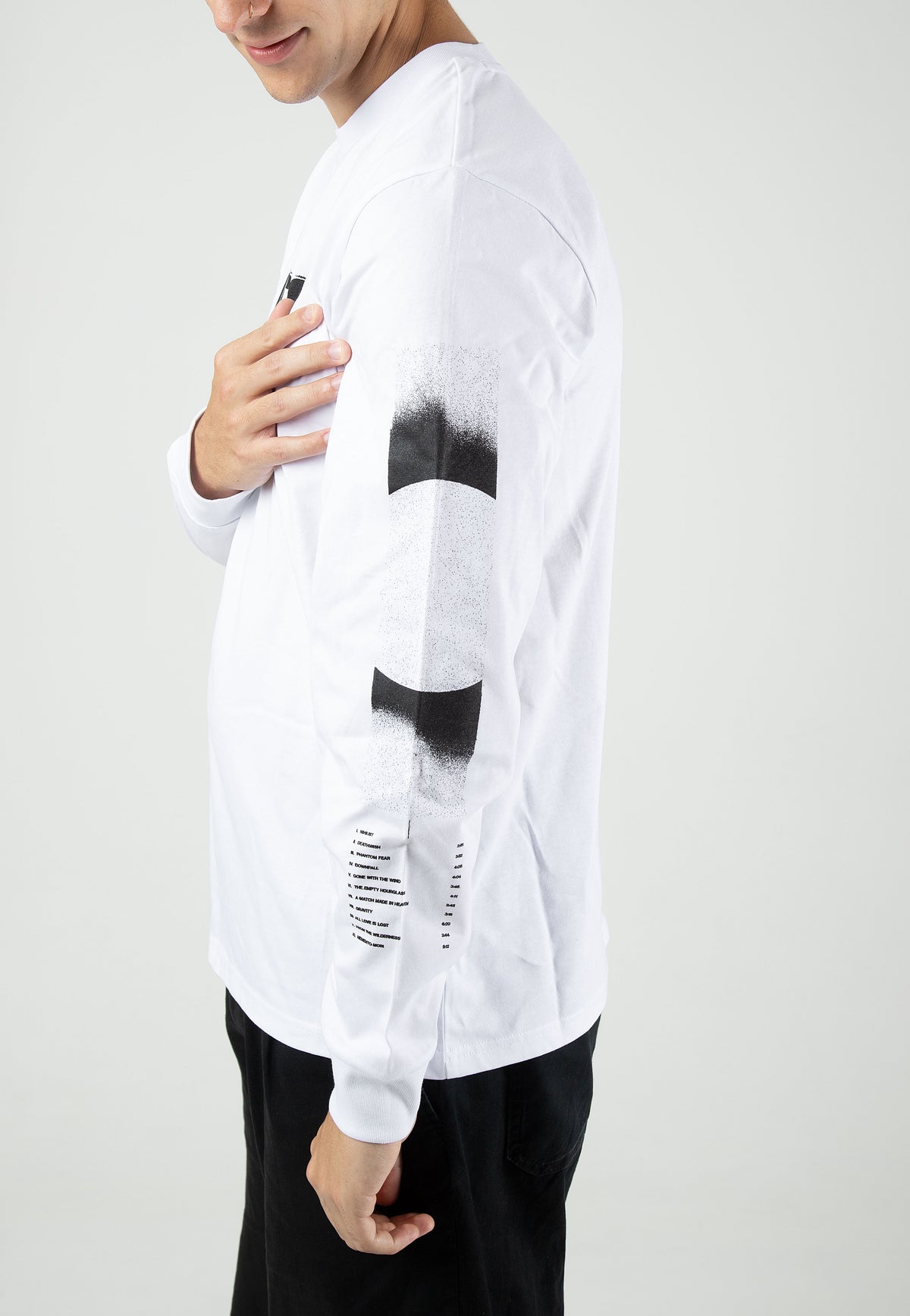 Architects All Our Gods Eclipse White T-Shirt a maniche lunghe | Men-Image
