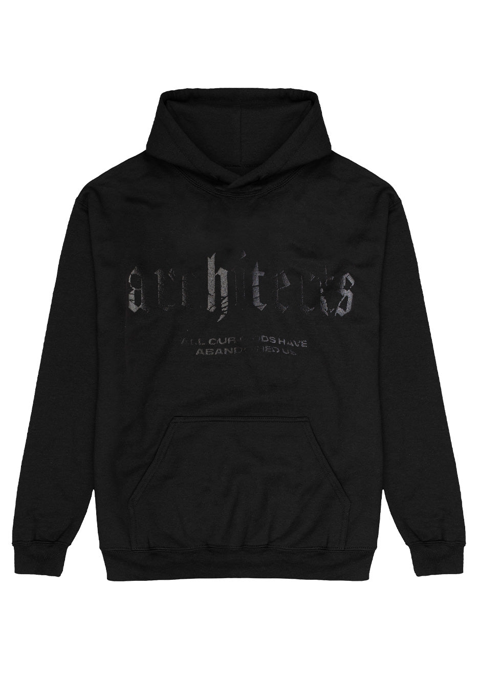 Architects - Deathwish Limited Black On Black - Hoodie | Neutral-Image