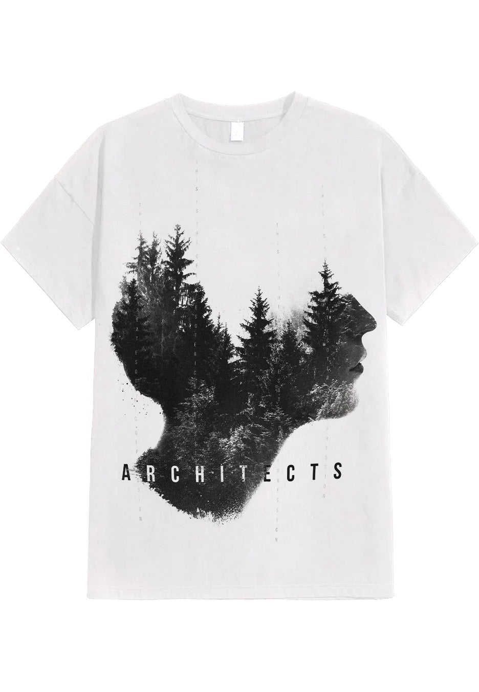 Architects - Forest White - T-Shirt | Neutral-Image