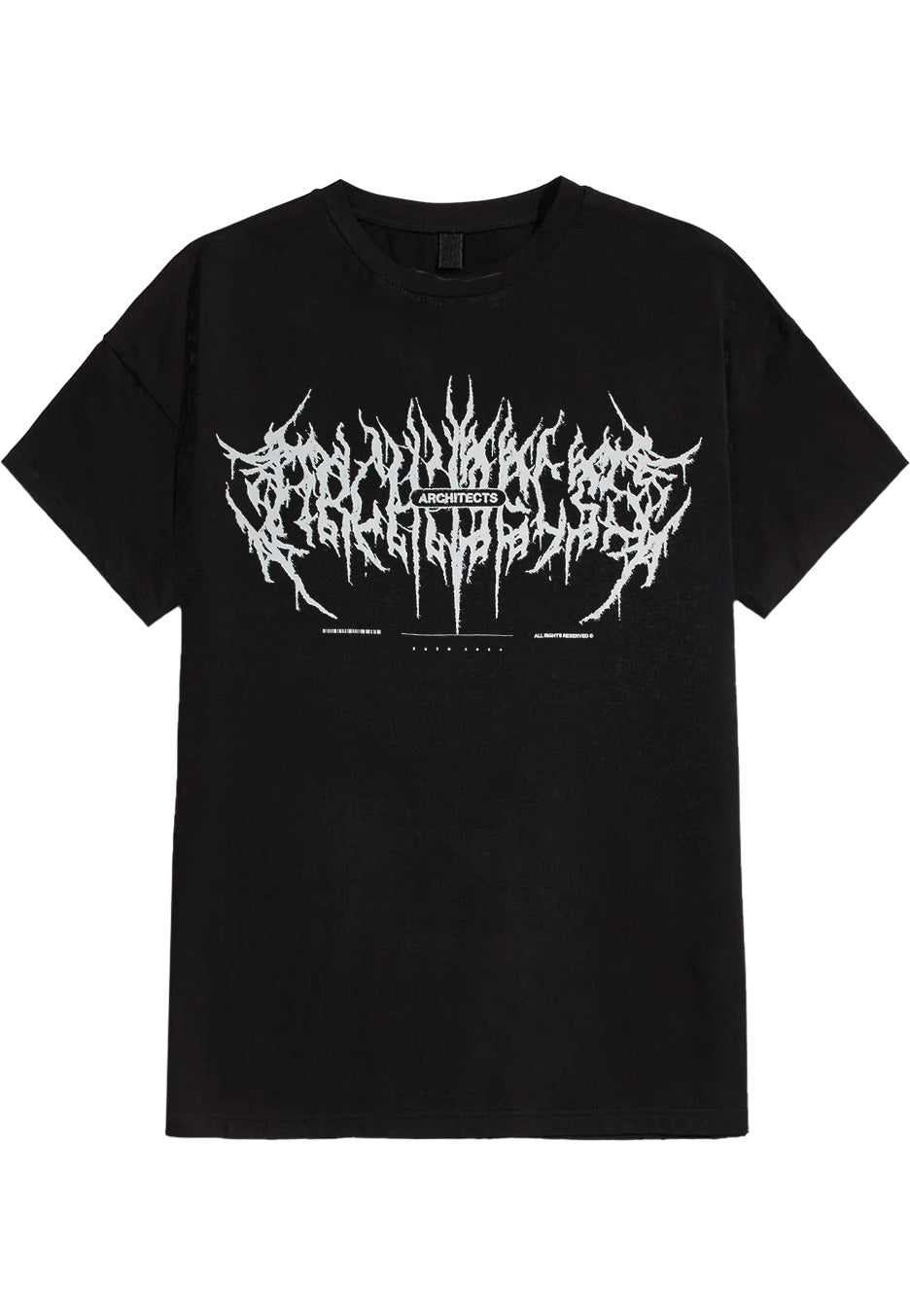 Architects - Logo Washed - T-Shirt | Neutral-Image