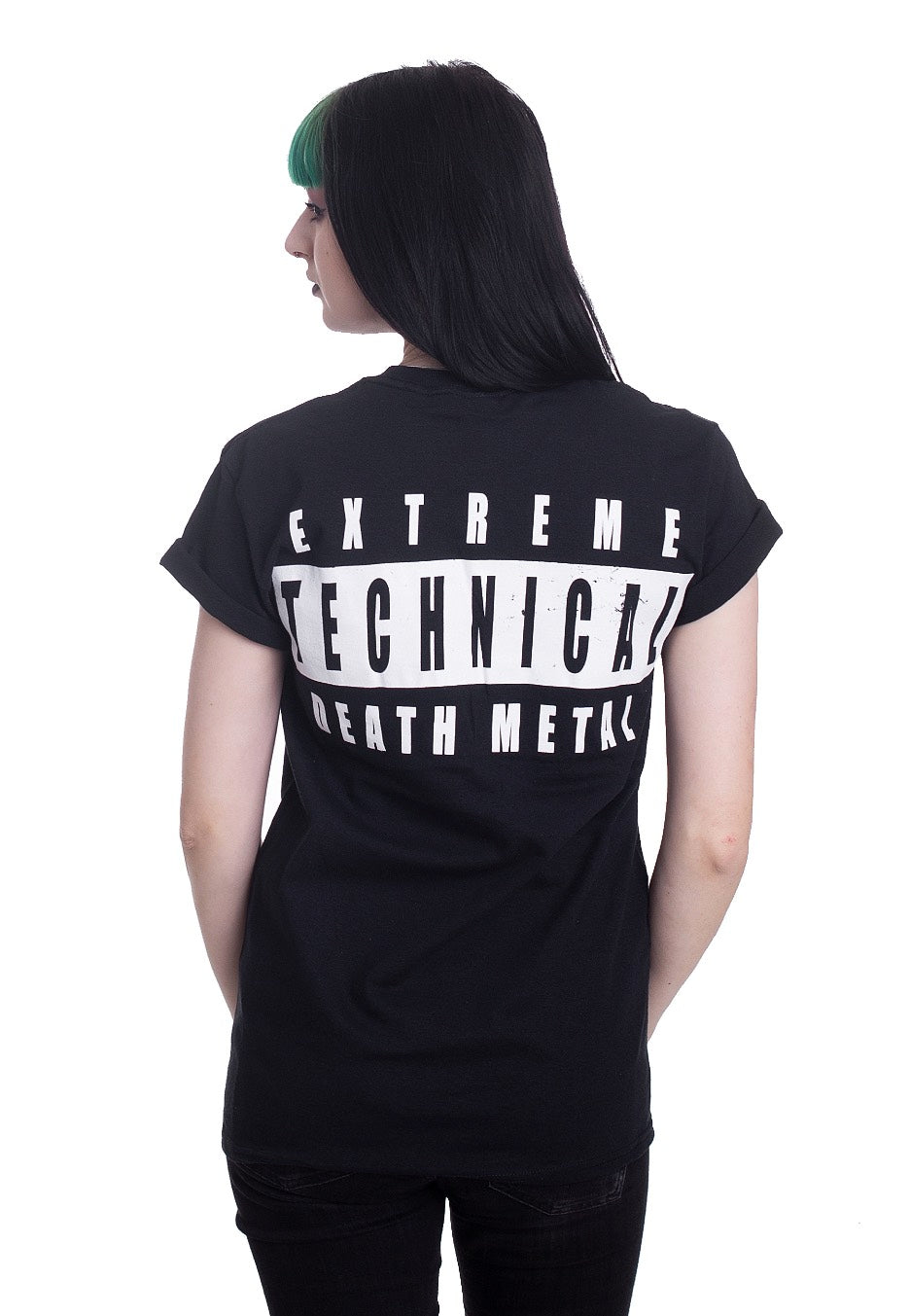 Arch logo T-shirts ロゼミューズ ブラック logo applique UNI-T