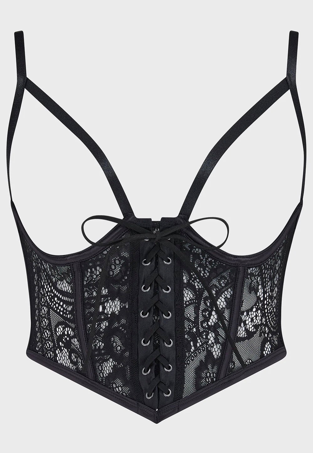 Killstar - Arden Lace Black - Top | Women-Image