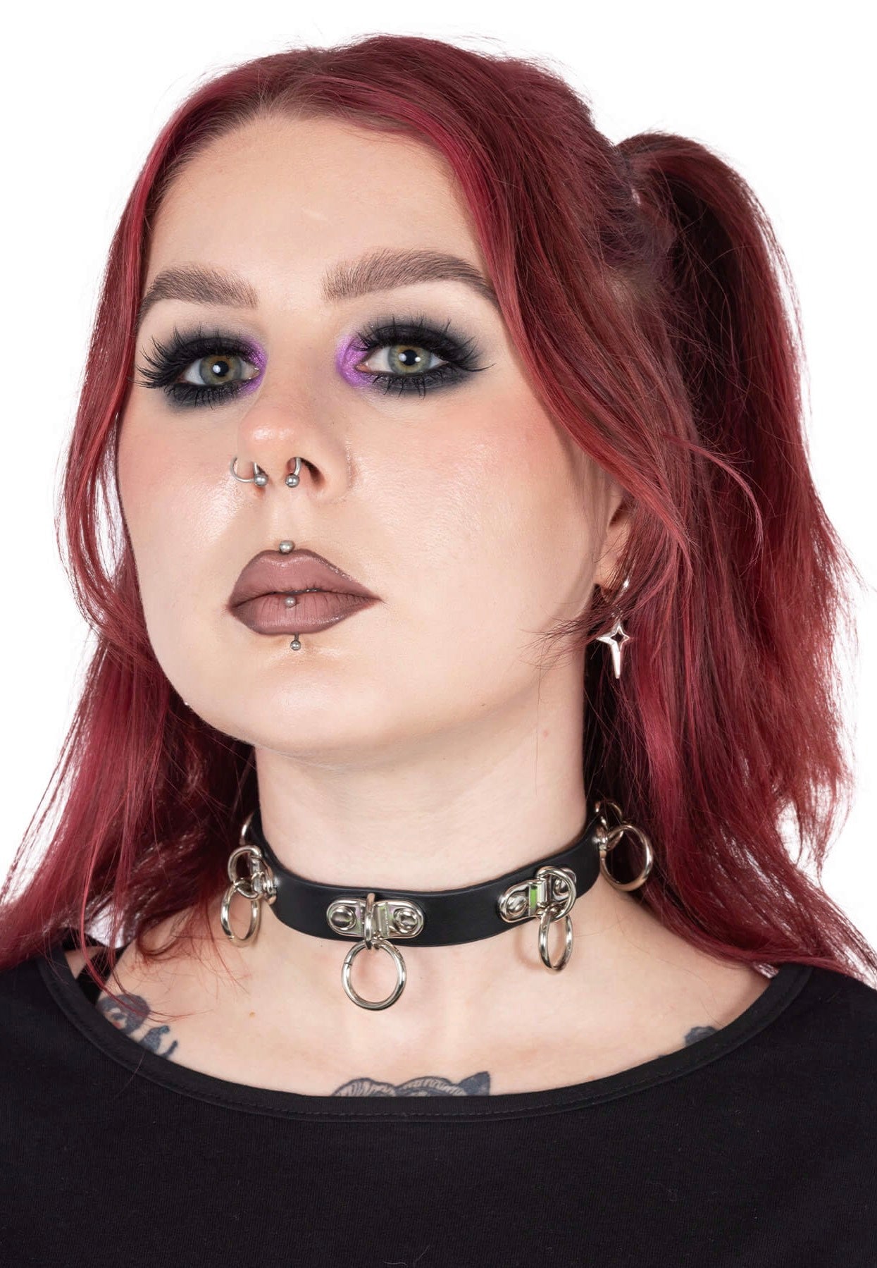 Poizen Industries - Aredne Black - Choker | Neutral-Image