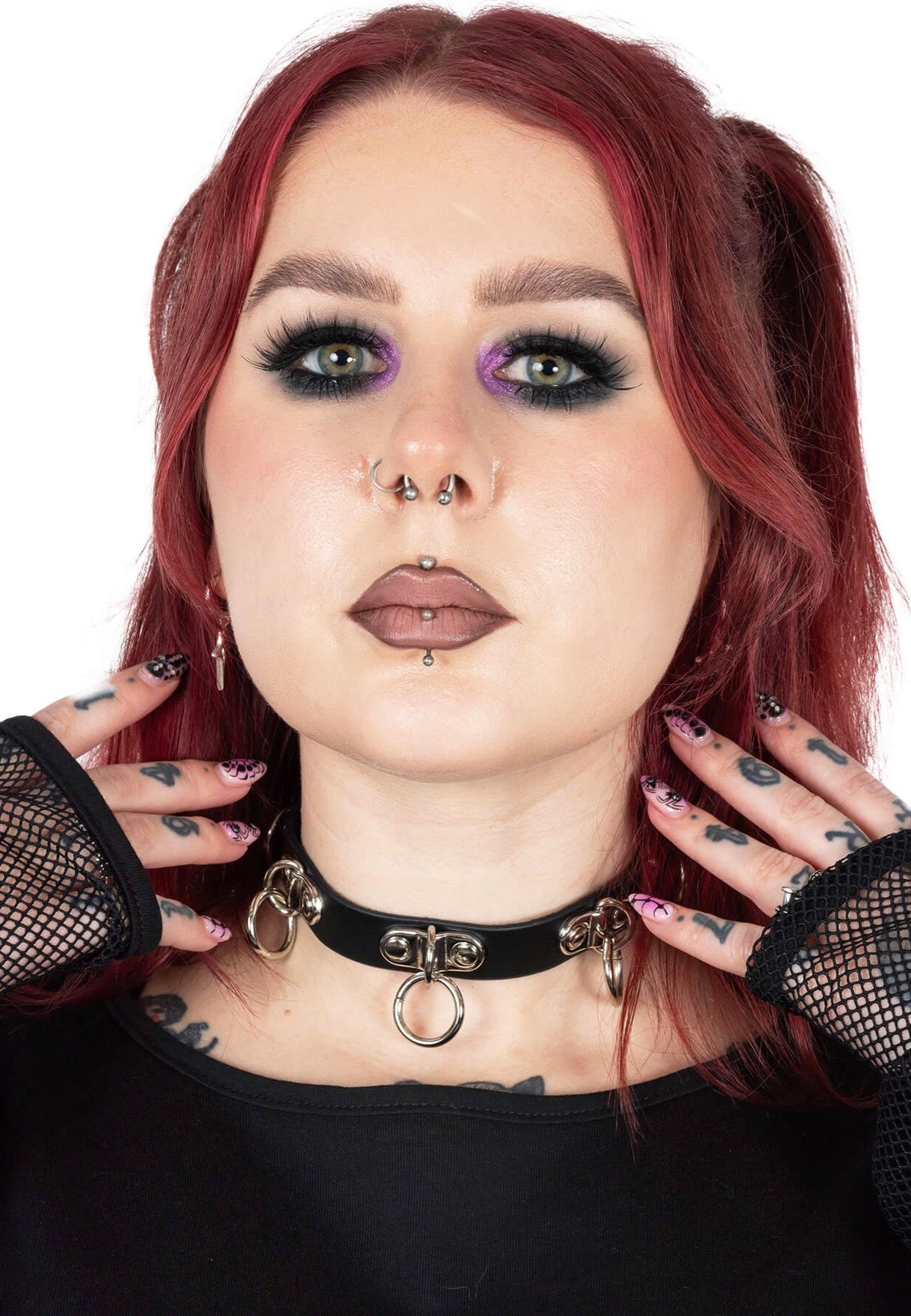 Poizen Industries - Aredne Black - Choker | Neutral-Image