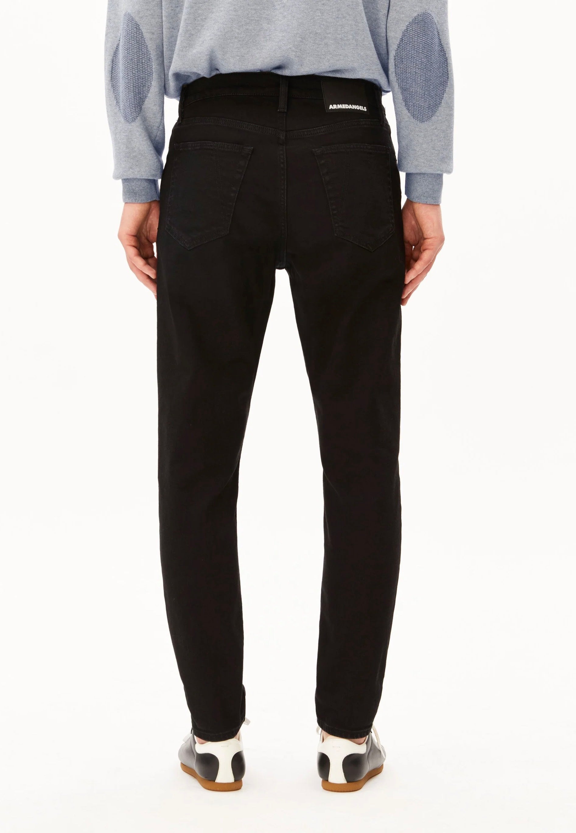 Armedangels - Aarjo Tarpa Tapered Rinse Black - Jeans | Men-Image