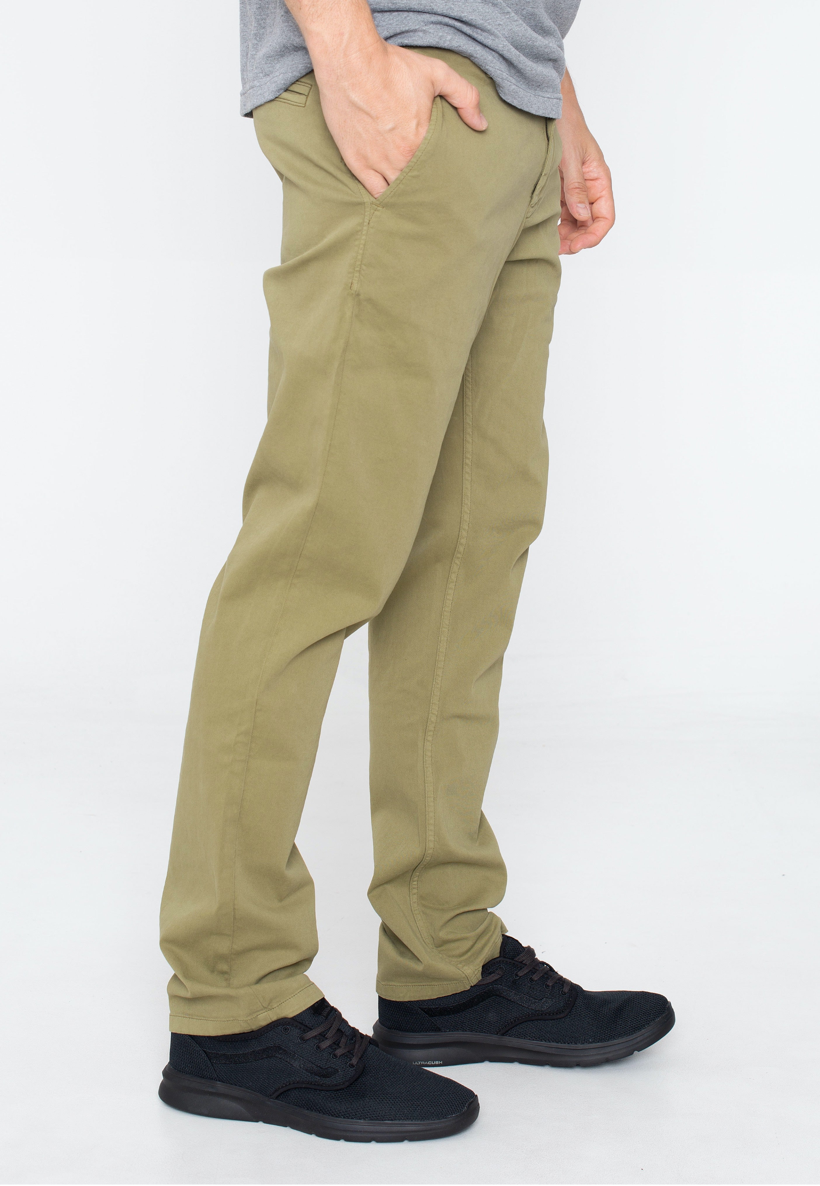 Armedangels - Aato Regular Oliva - Pants | Men-Image