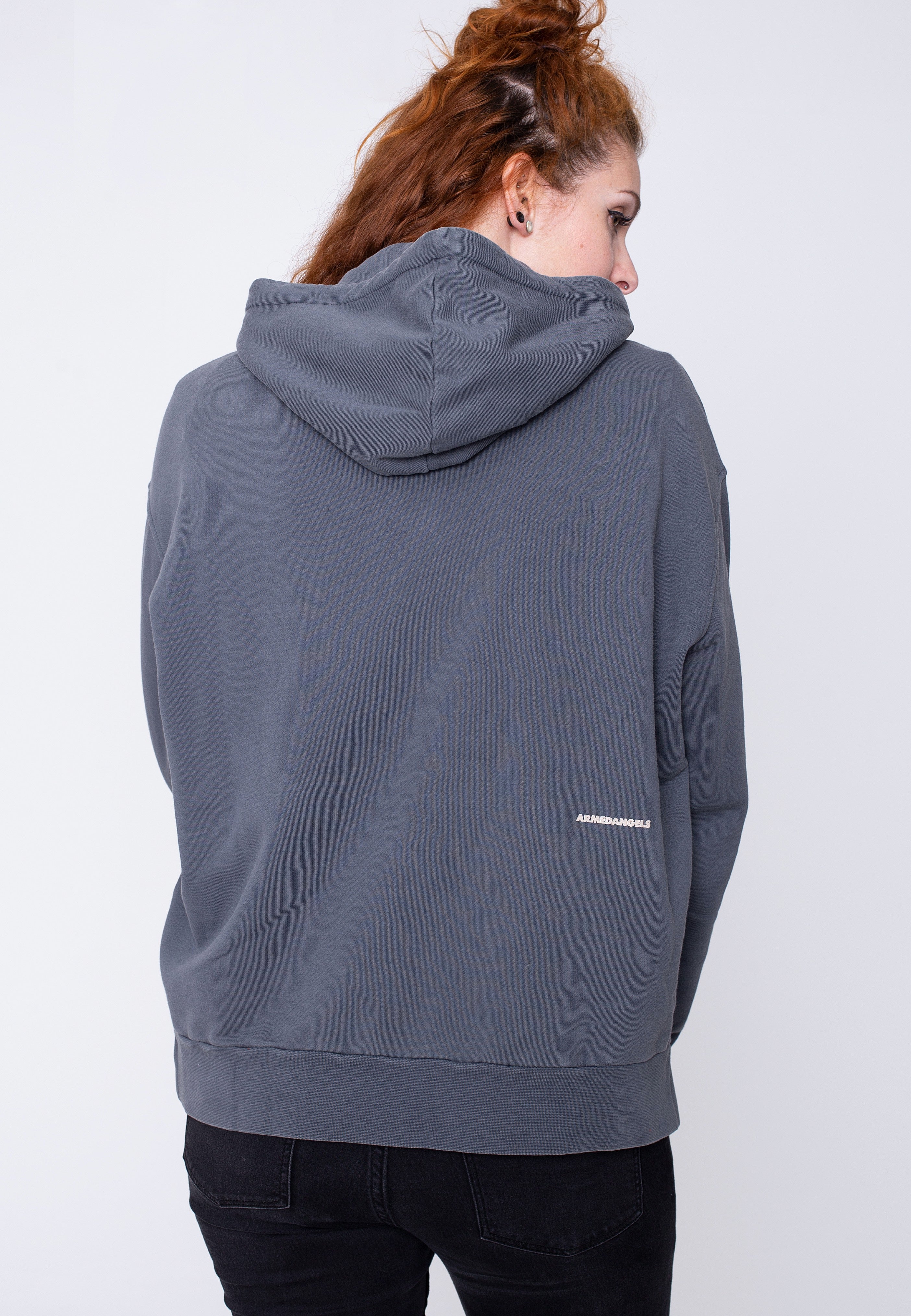 Armedangels - Anjanaa Earthcolors Natural Indigo - Hoodie | Women-Image