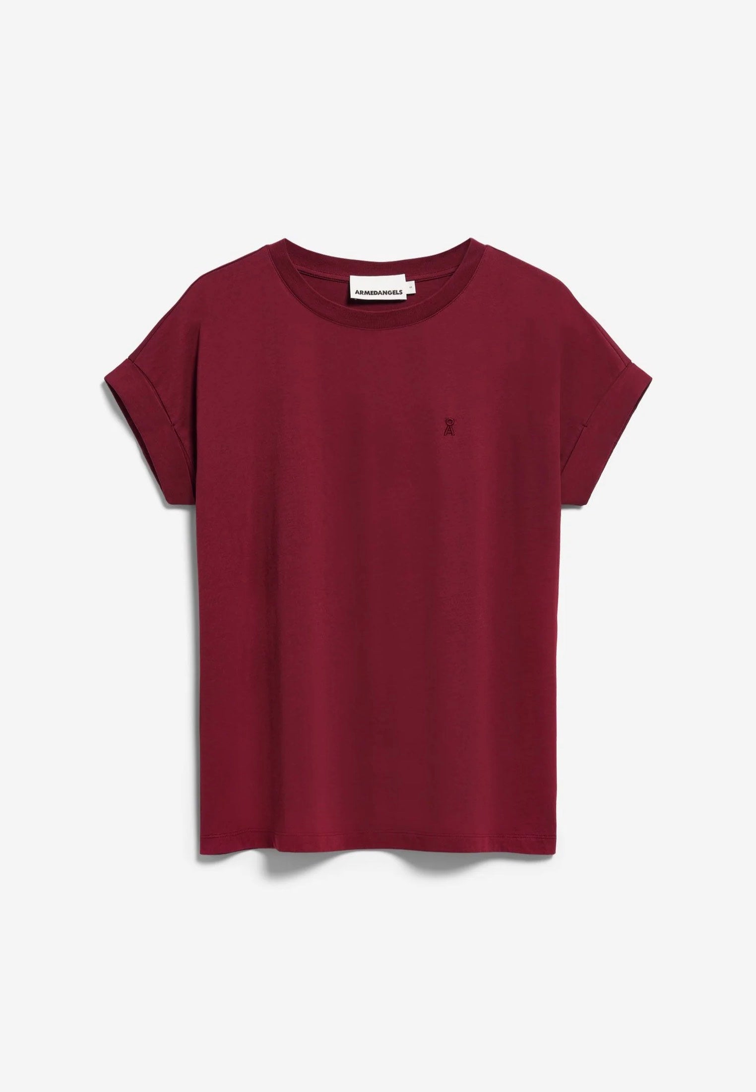 Armedangels - Idaara Velvet Red - T-Shirt | Women-Image