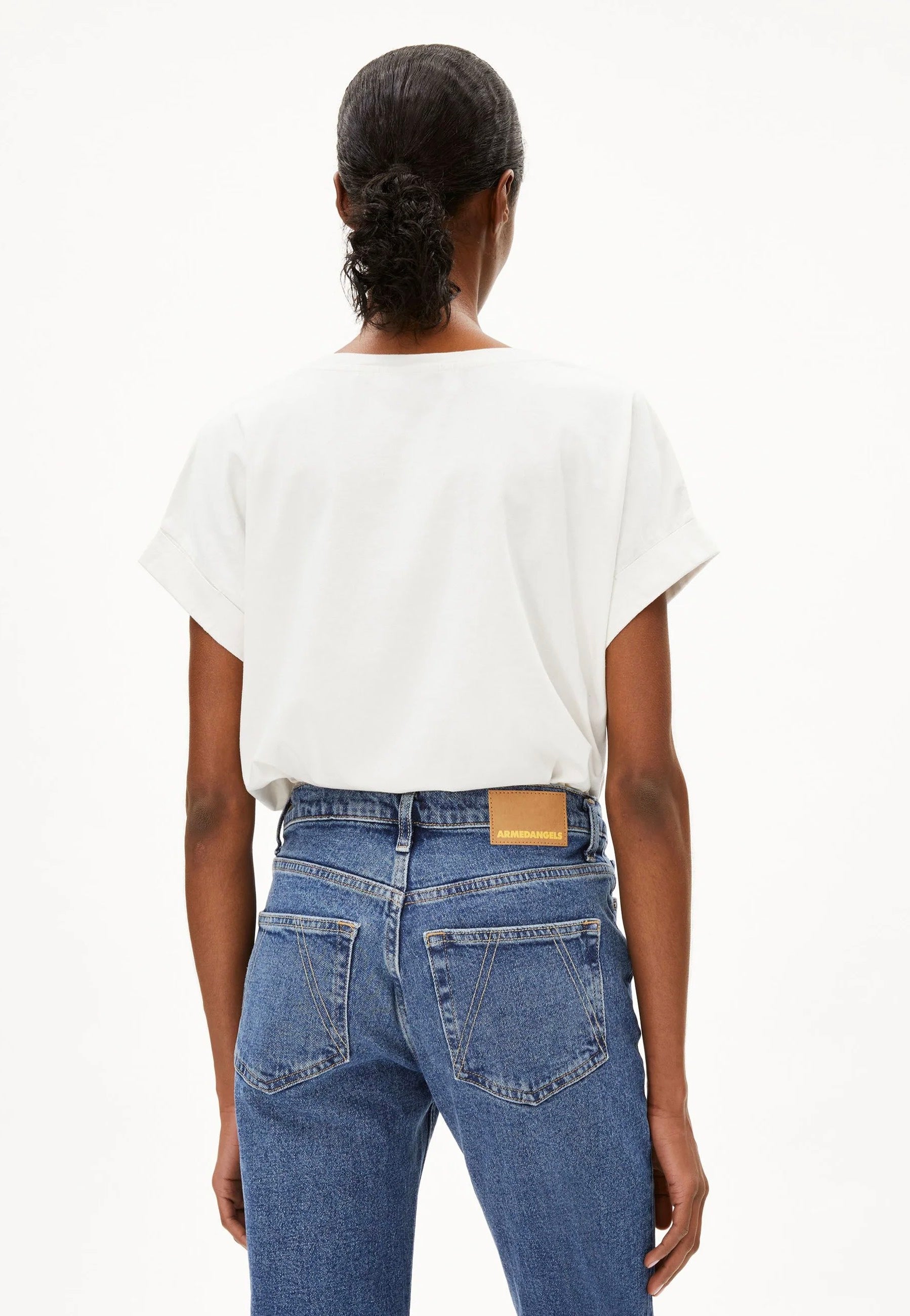 Armedangels - Idaara White - T-Shirt | Women-Image