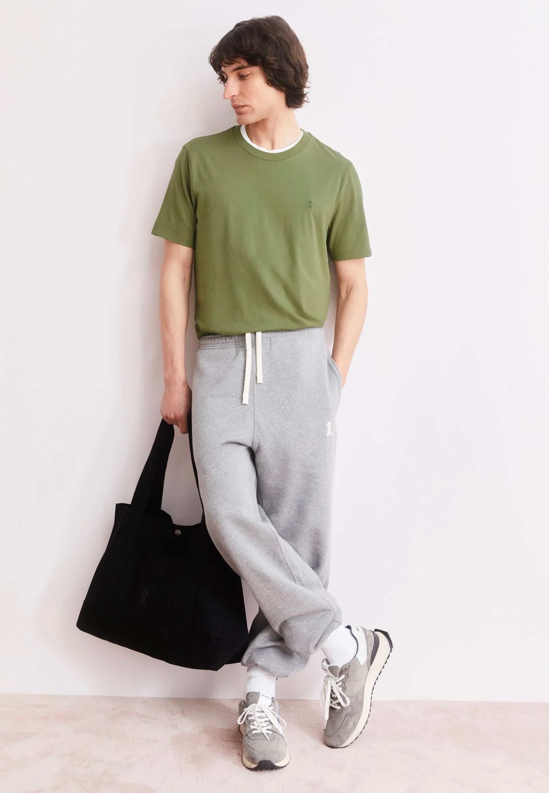 Armedangels - Jaames Fatigue Green - T-Shirt | Men-Image