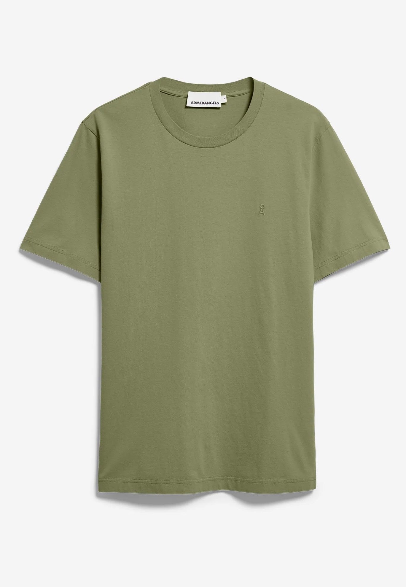 Armedangels - Jaames Fatigue Green - T-Shirt | Men-Image