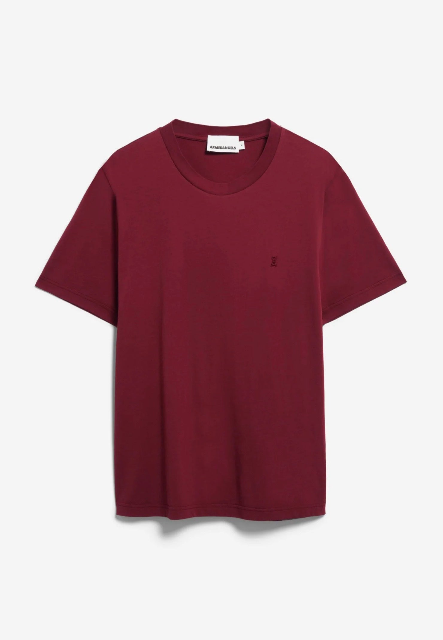Armedangels - Jaames Velvet Red - T-Shirt | Men-Image