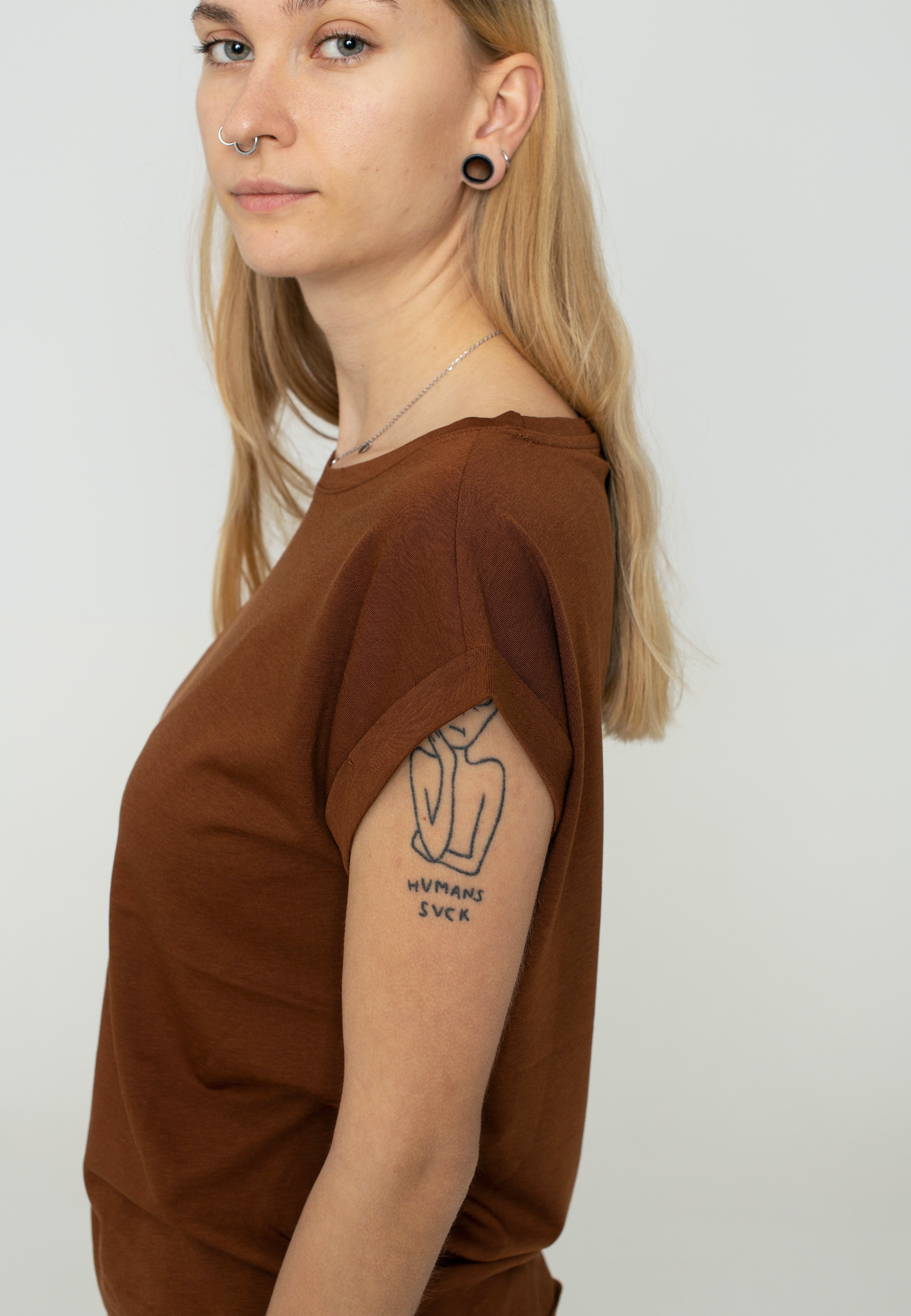 Armedangels - Jilaana Cacao - T-Shirt | Women-Image